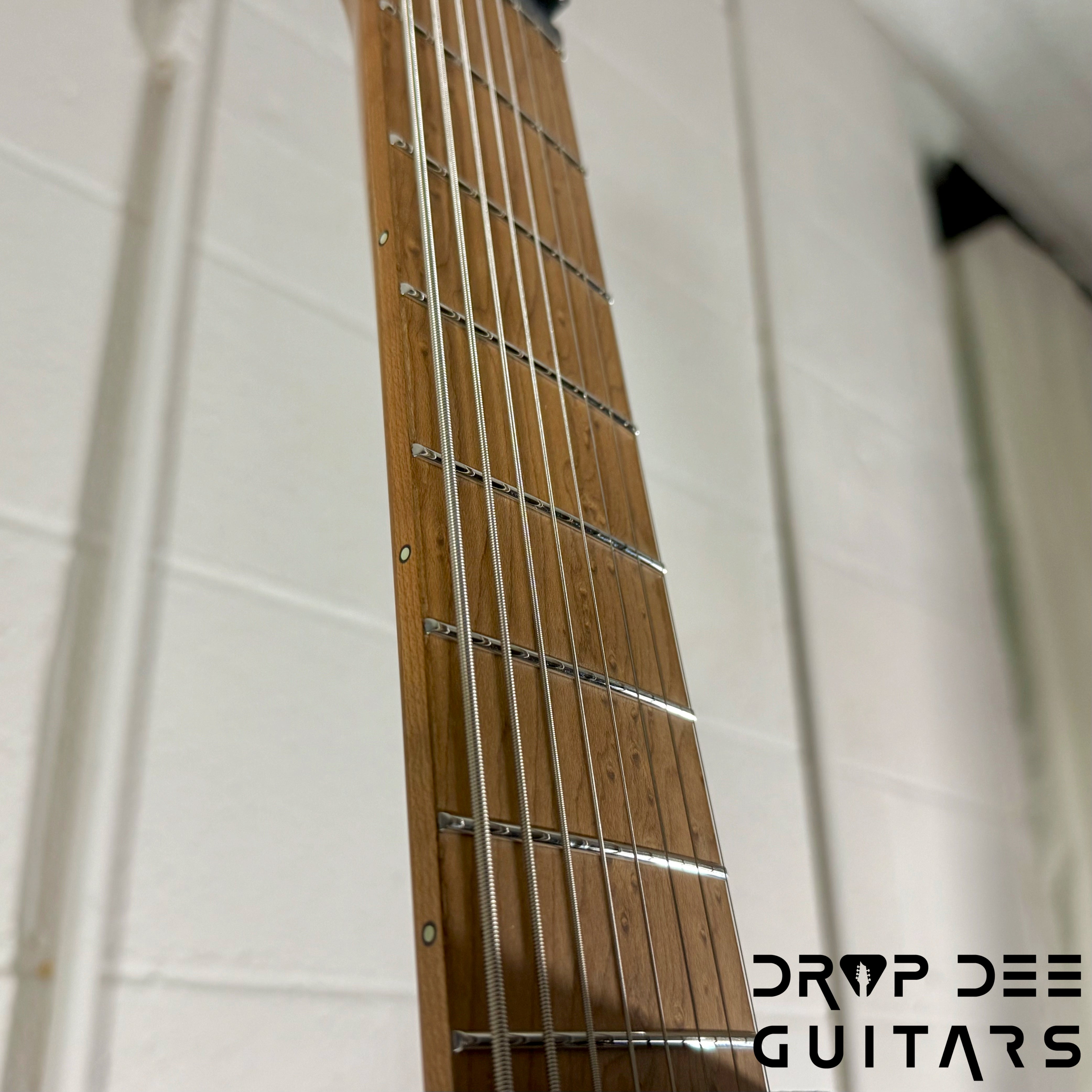 Strandberg Boden Original N2.8 8-String Multiscale Headless Electric Guitar w/ Bag - Sunset Coral Burst Satin