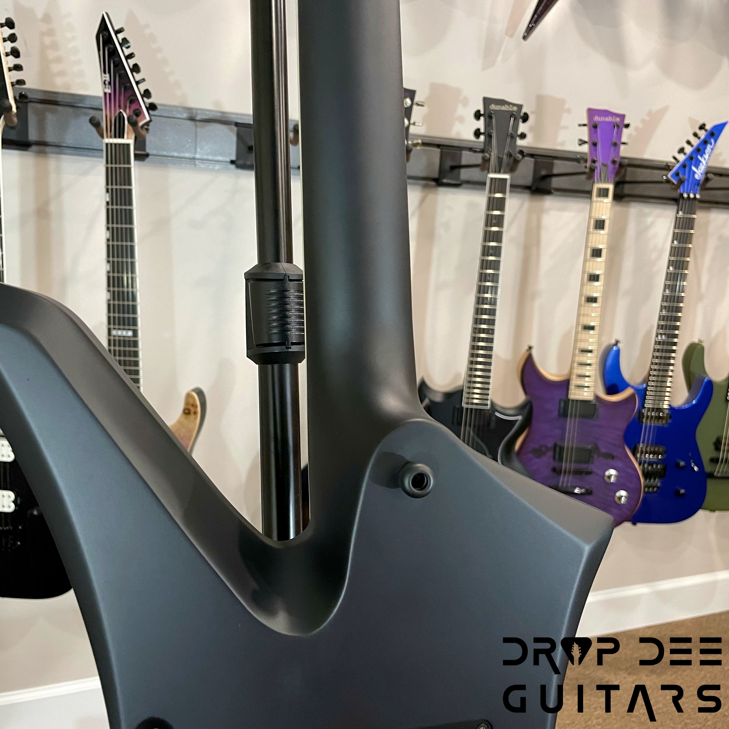 Jackson Concept Series Limited Edition King Kelly KE Electric Guitar w/ Case - Satin Black