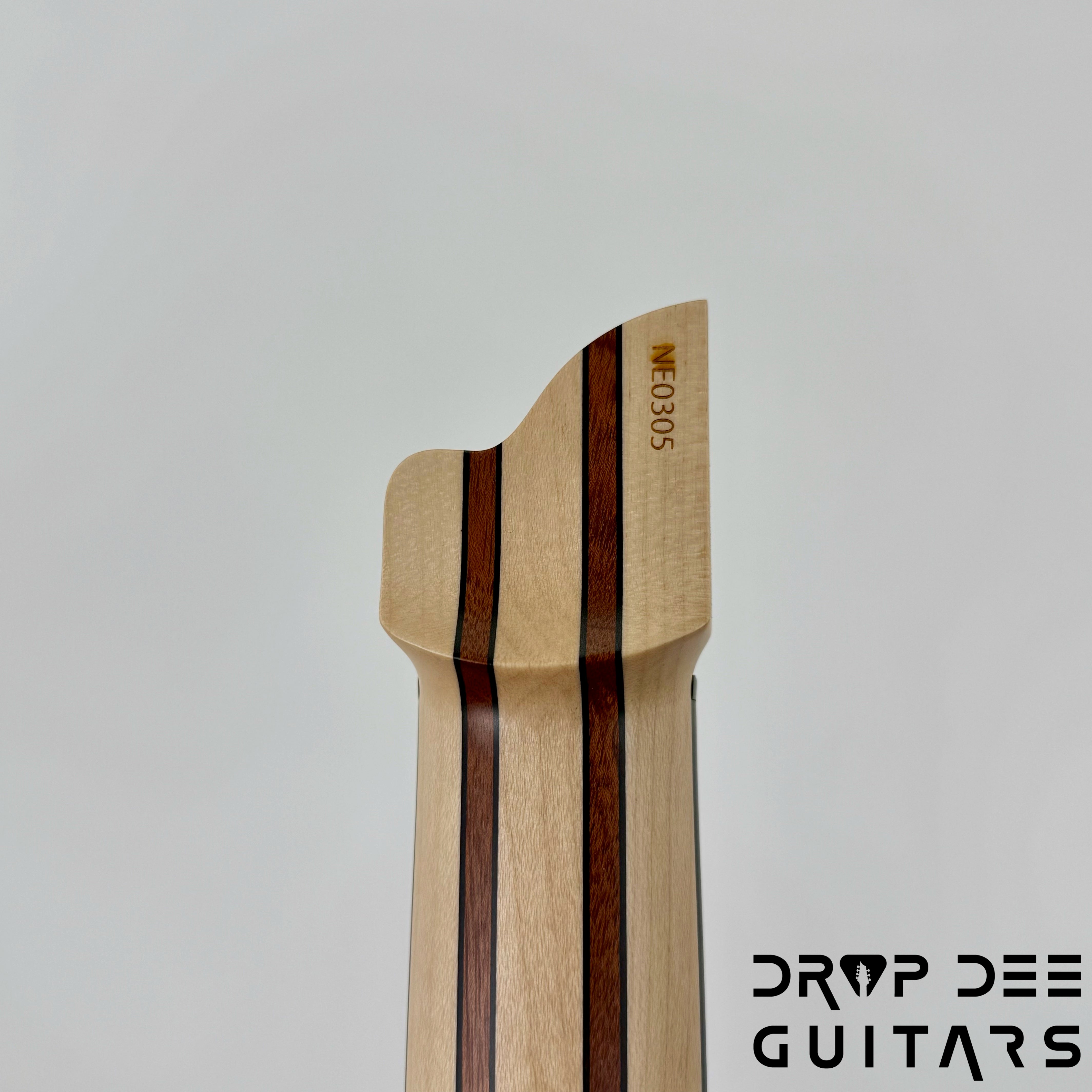 Infinia Neptune Headless Electric Guitar w/ Bag - Obsidian Black