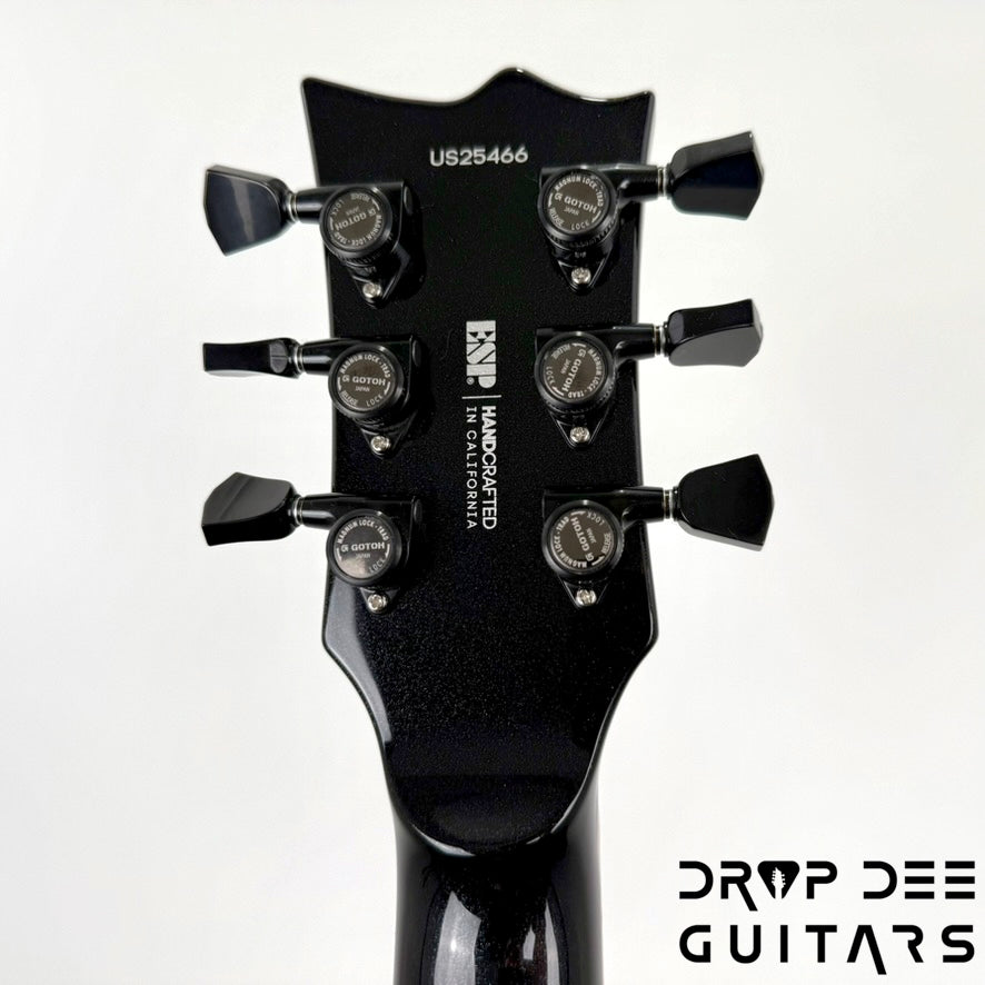 ESP USA Eclipse Electric Guitar w/ Case - Sapphire Black Metallic