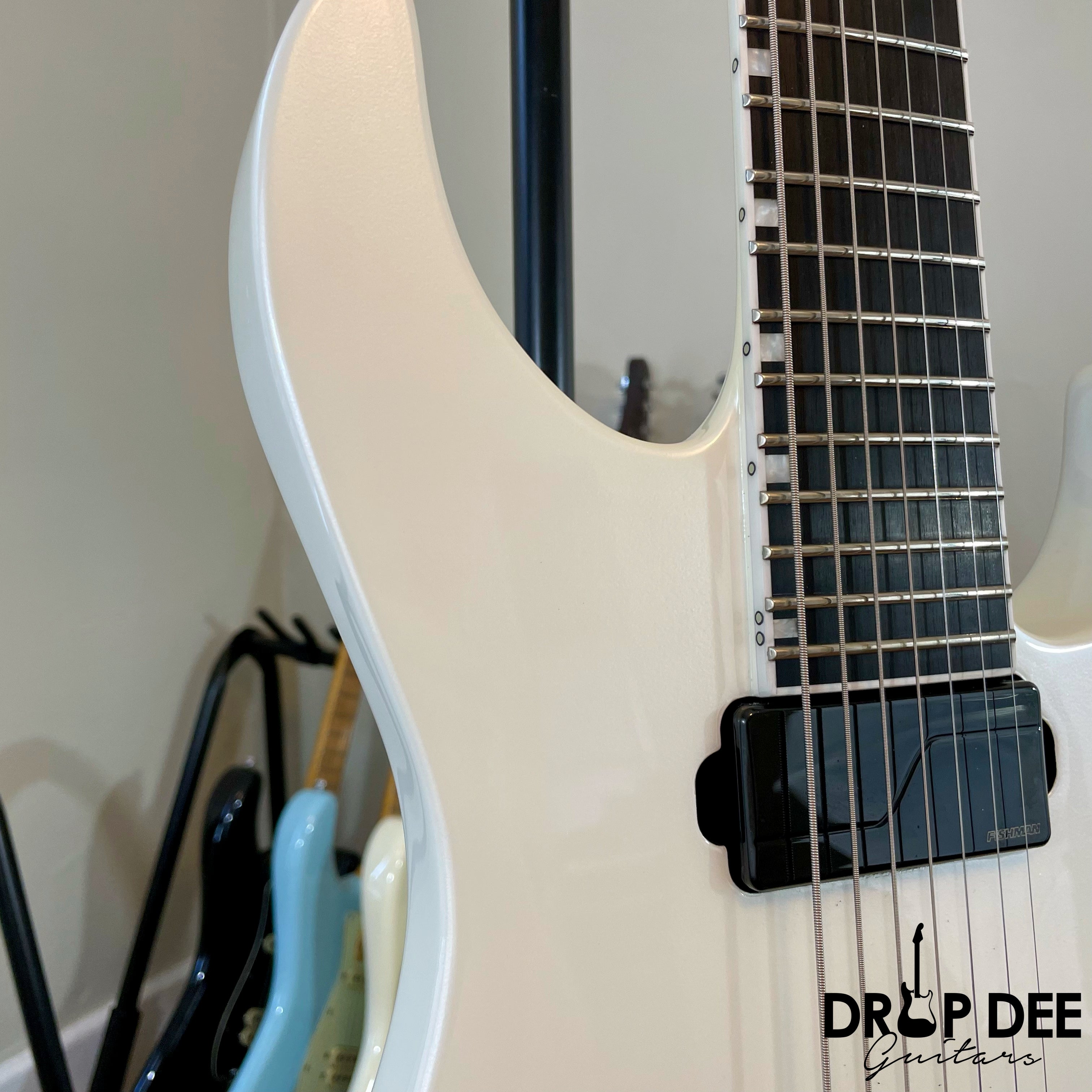 ESP E-II M-II 7B Baritone EverTune 7-String Electric Guitar w/ Case