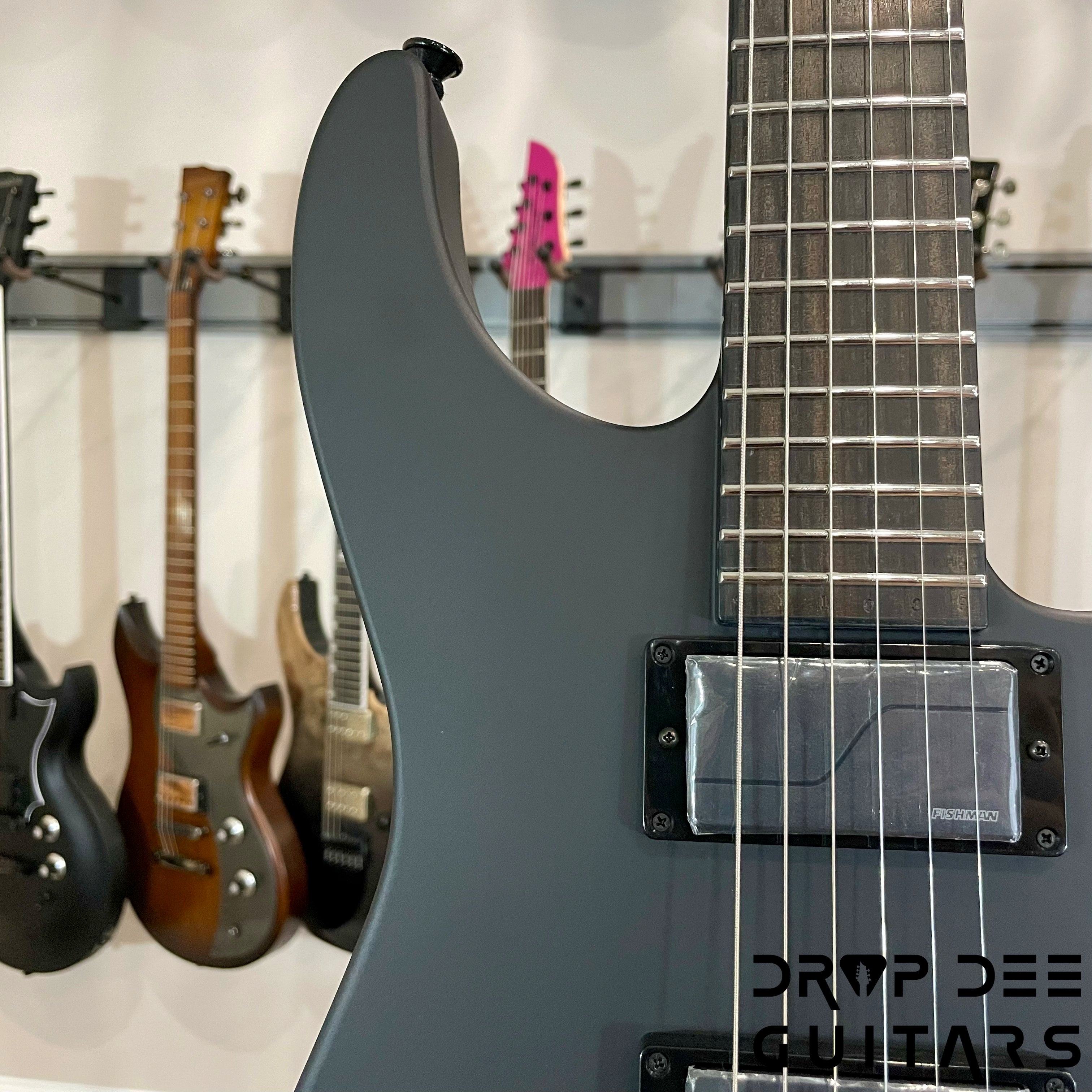 Jackson Custom Shop Soloist Electric Guitar w/ Case - Blackout