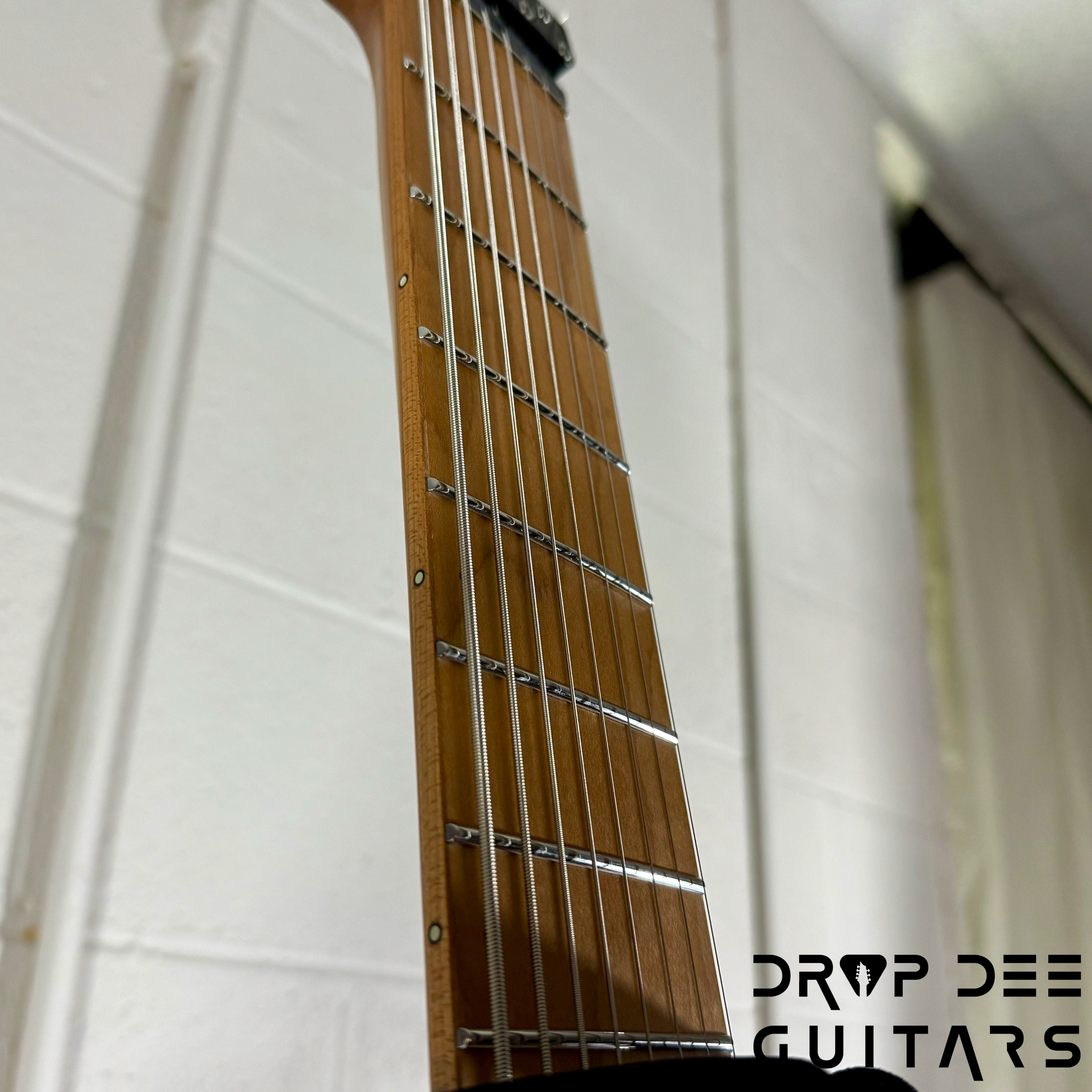 Strandberg Boden Standard N2.8 8-String Multiscale Headless Electric Guitar w/ Bag - Black Satin Metallic