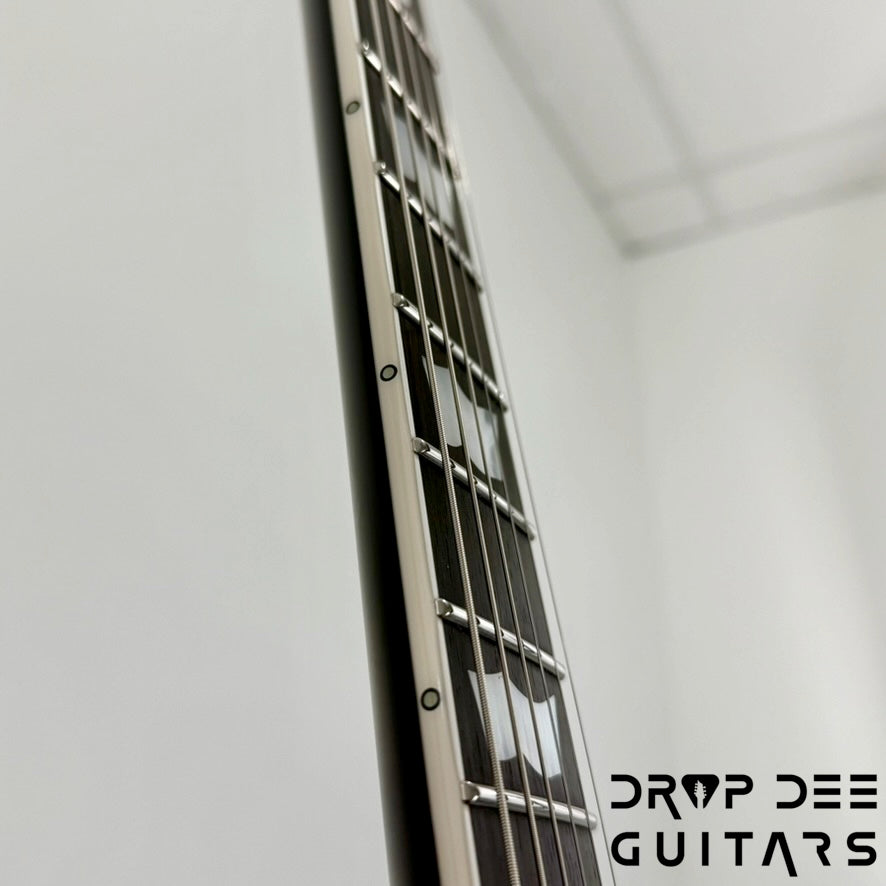 ESP Original Series Eclipse Custom Electric Guitar w/ Case - Silver Liquid Metal Burst