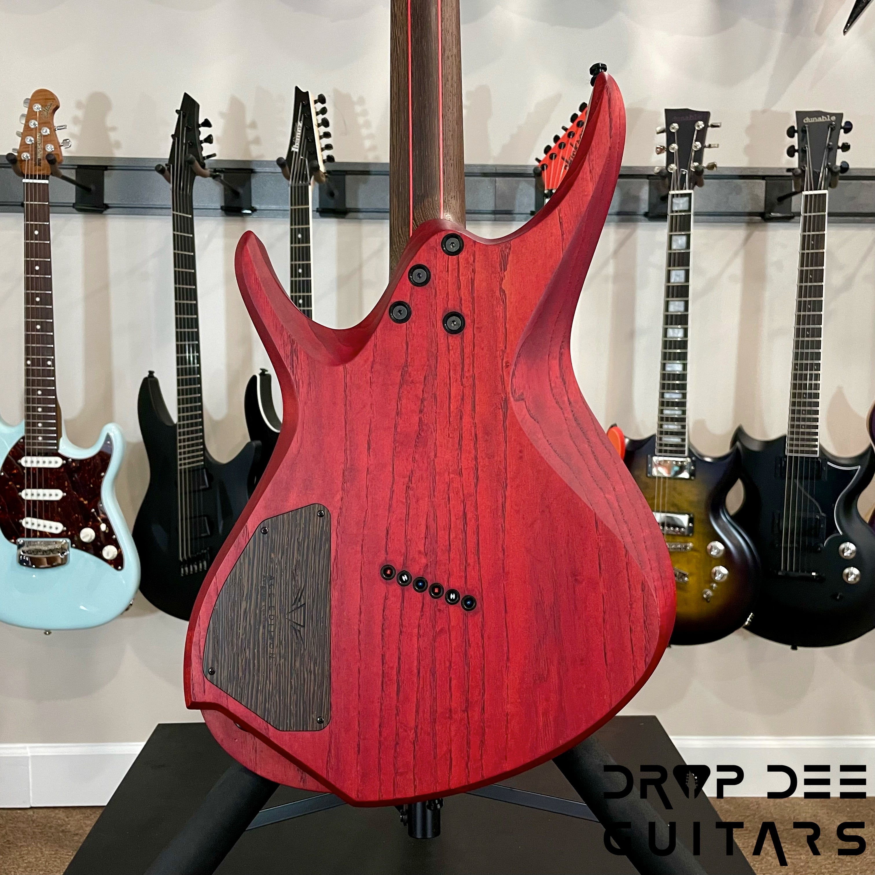 Aviator Ace Edition Elevon 6 Electric Guitar w/ Case - Red