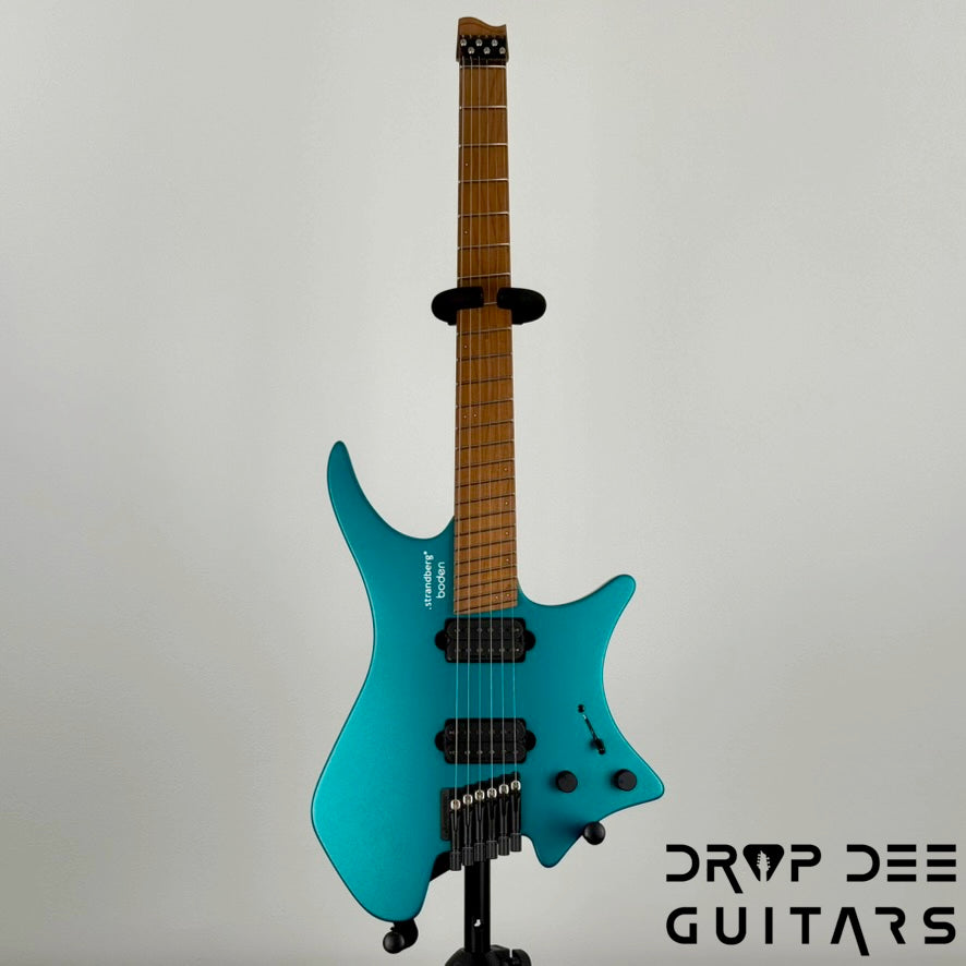 Strandberg Boden Standard N2.6 Multiscale Headless Electric Guitar w/ Bag - Transformative Teal Metallic