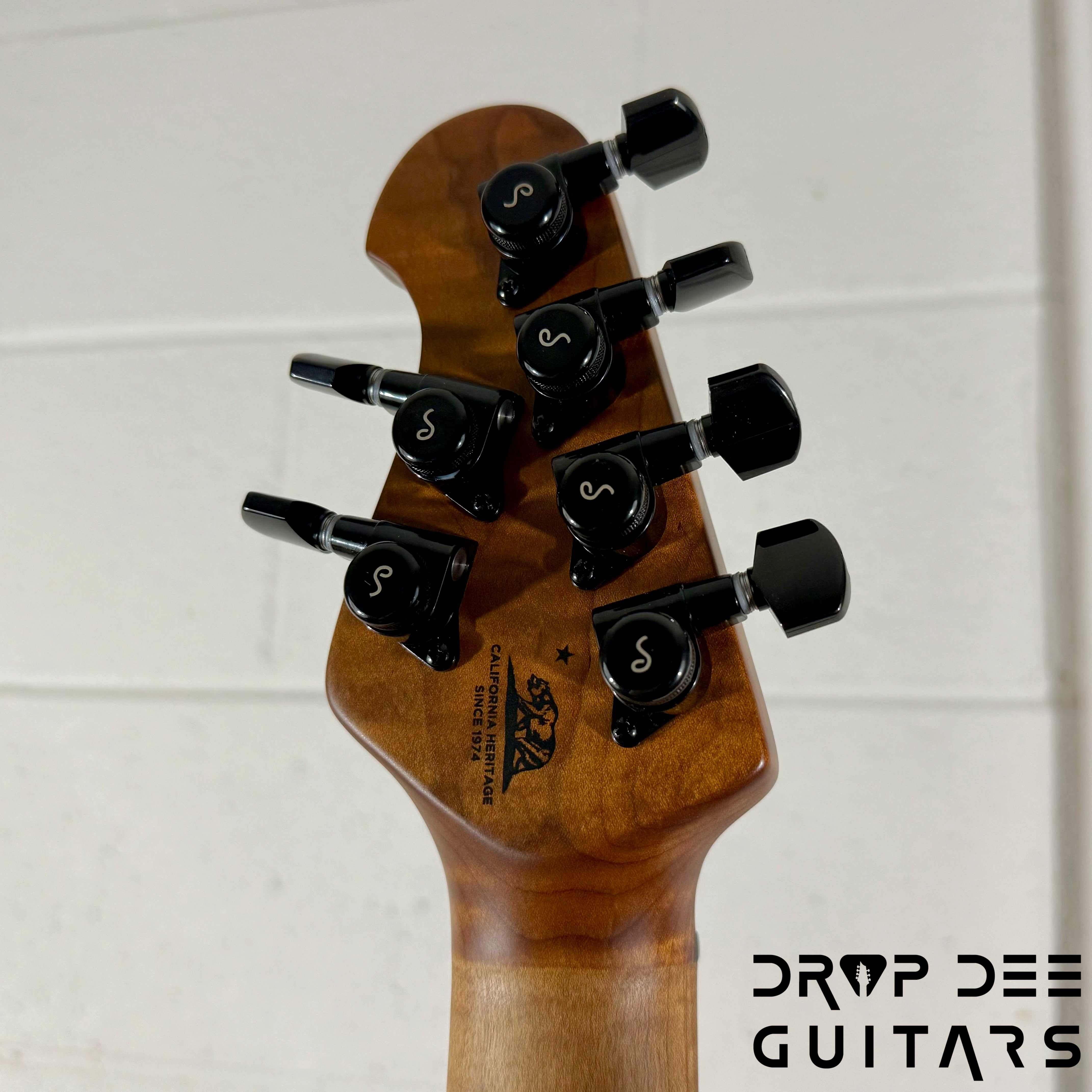 Ernie Ball Music Man JP15 Electric Guitar w/ Case - Amber Waves