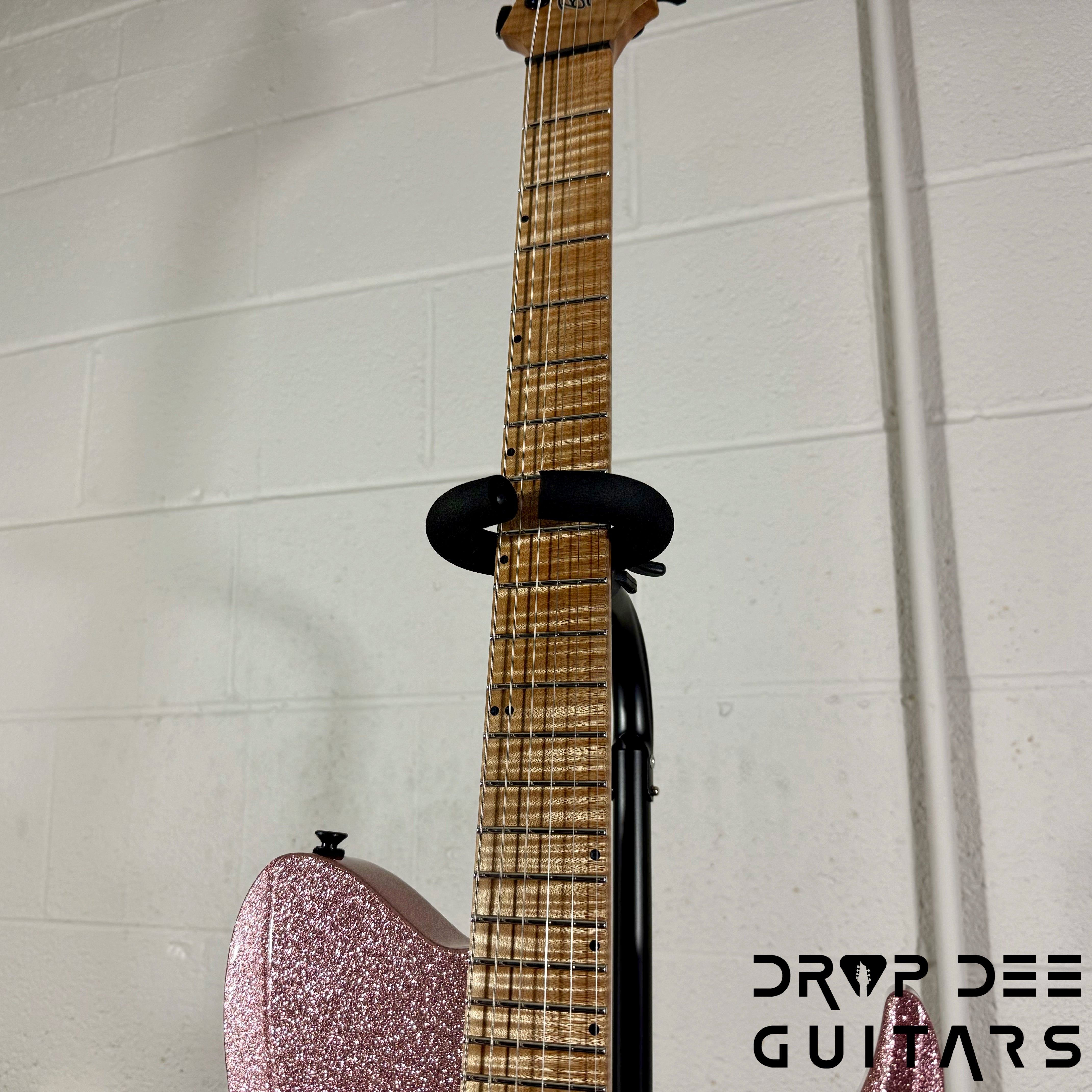 Balaguer USA Series Seraph Modern Electric Guitar w/ Case (124) - Gloss Metallic Rose Gold