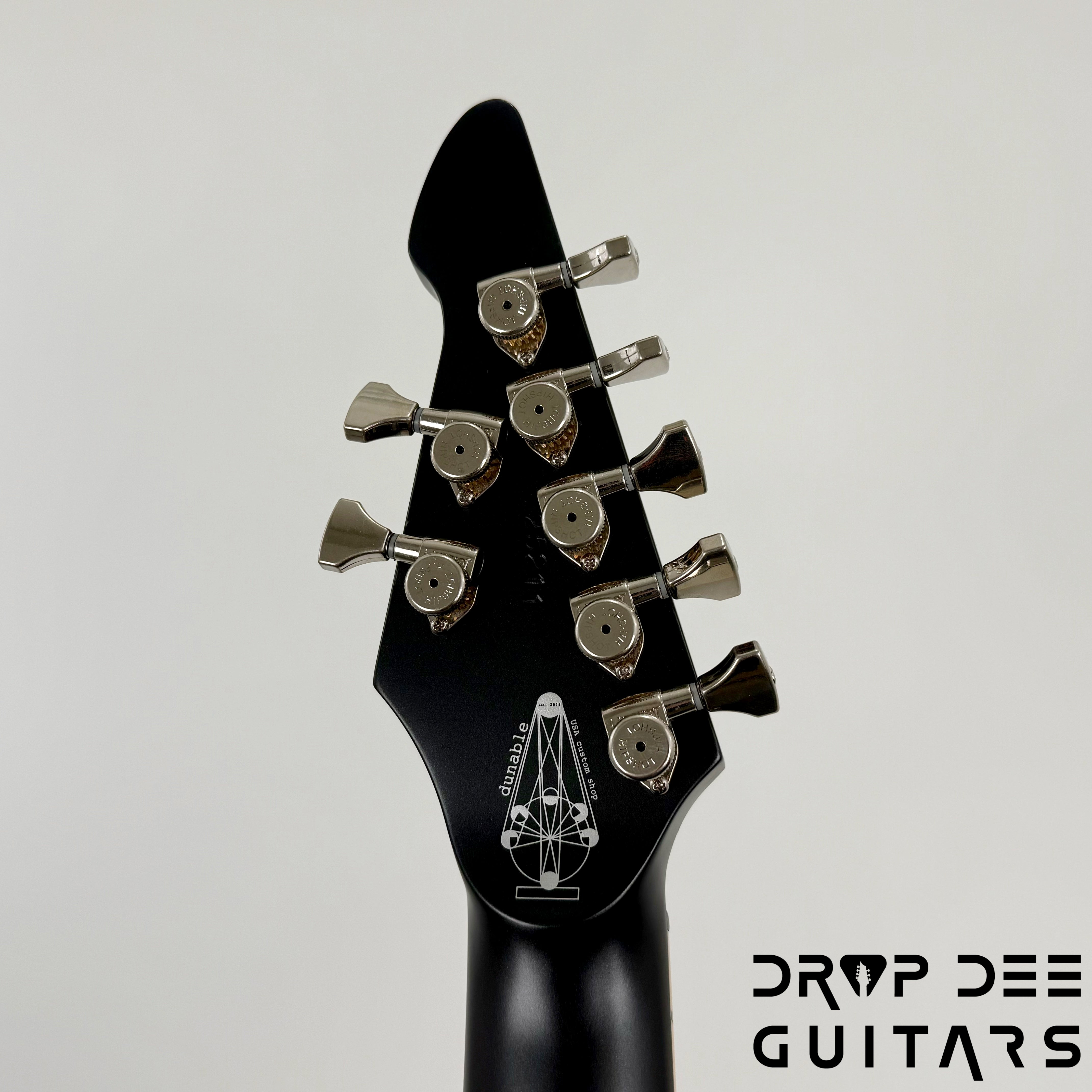 Dunable USA Custom Shop Yeti 7 7-String Electric Guitar w/ Case - Charcoal Pearl