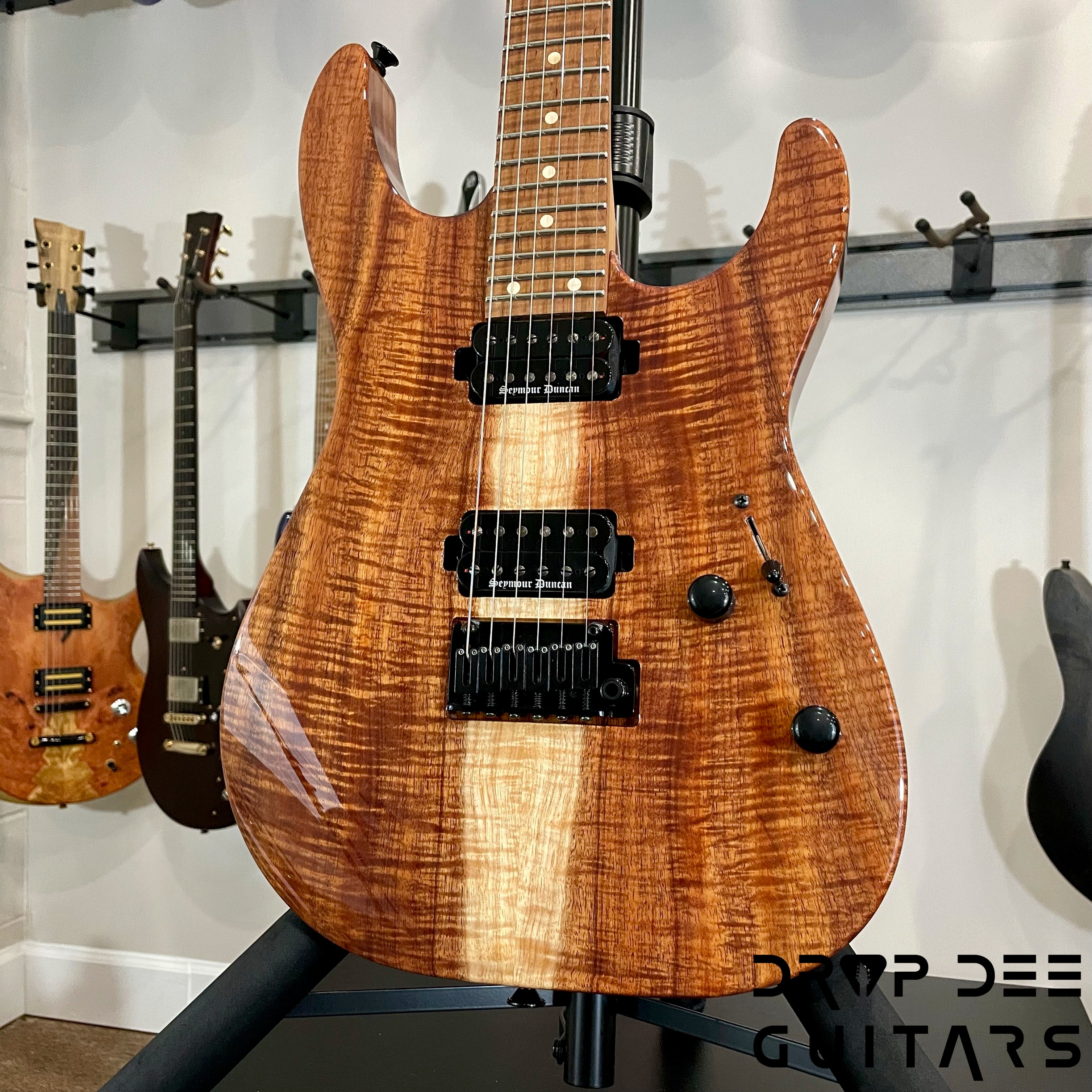 Charvel USA Custom Shop Special Edition DK24 Electric Guitar w/ Case - Natural