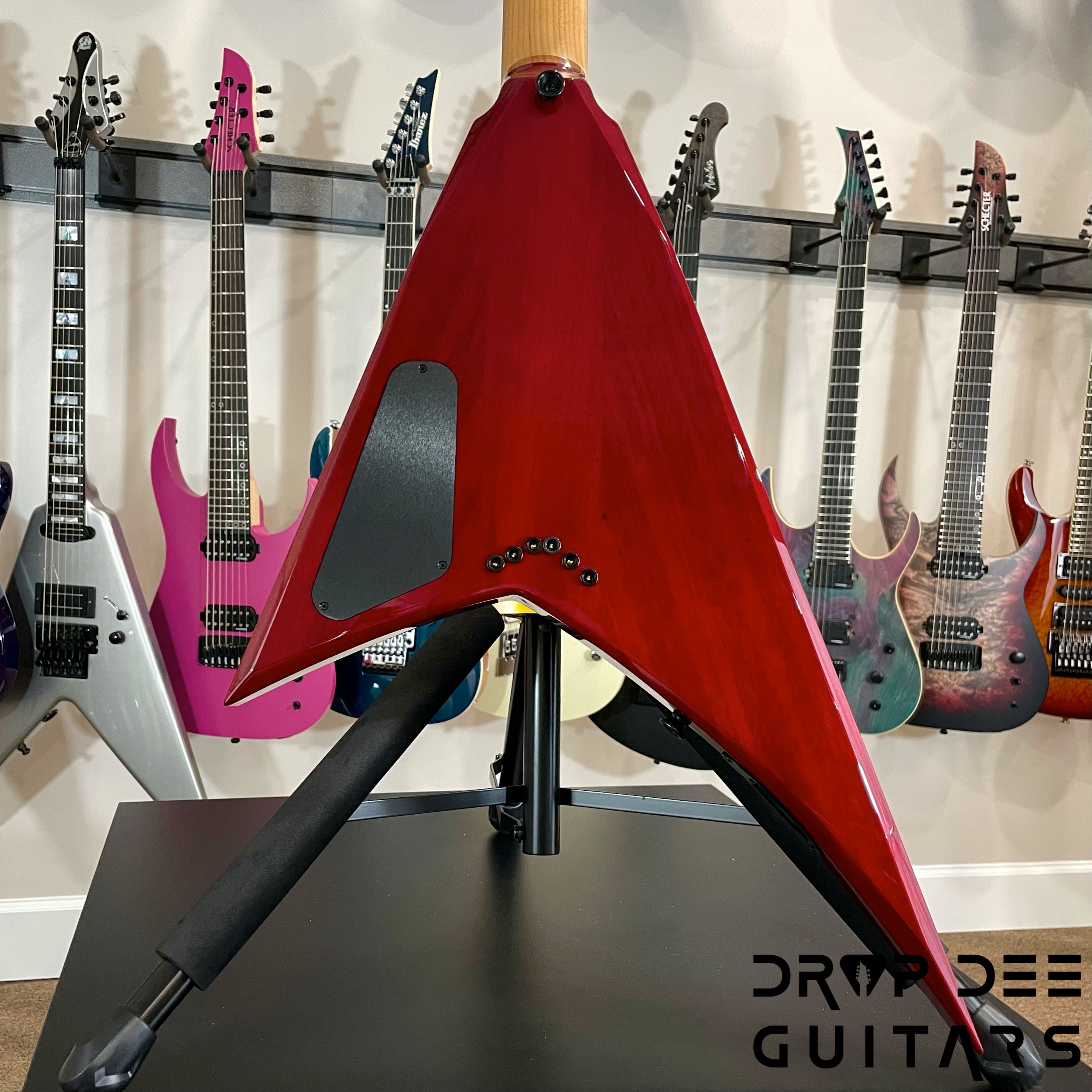 Jackson USA Custom Shop Special Edition Randy Rhoads Electric Guitar w/ Case - Trans Red Burst