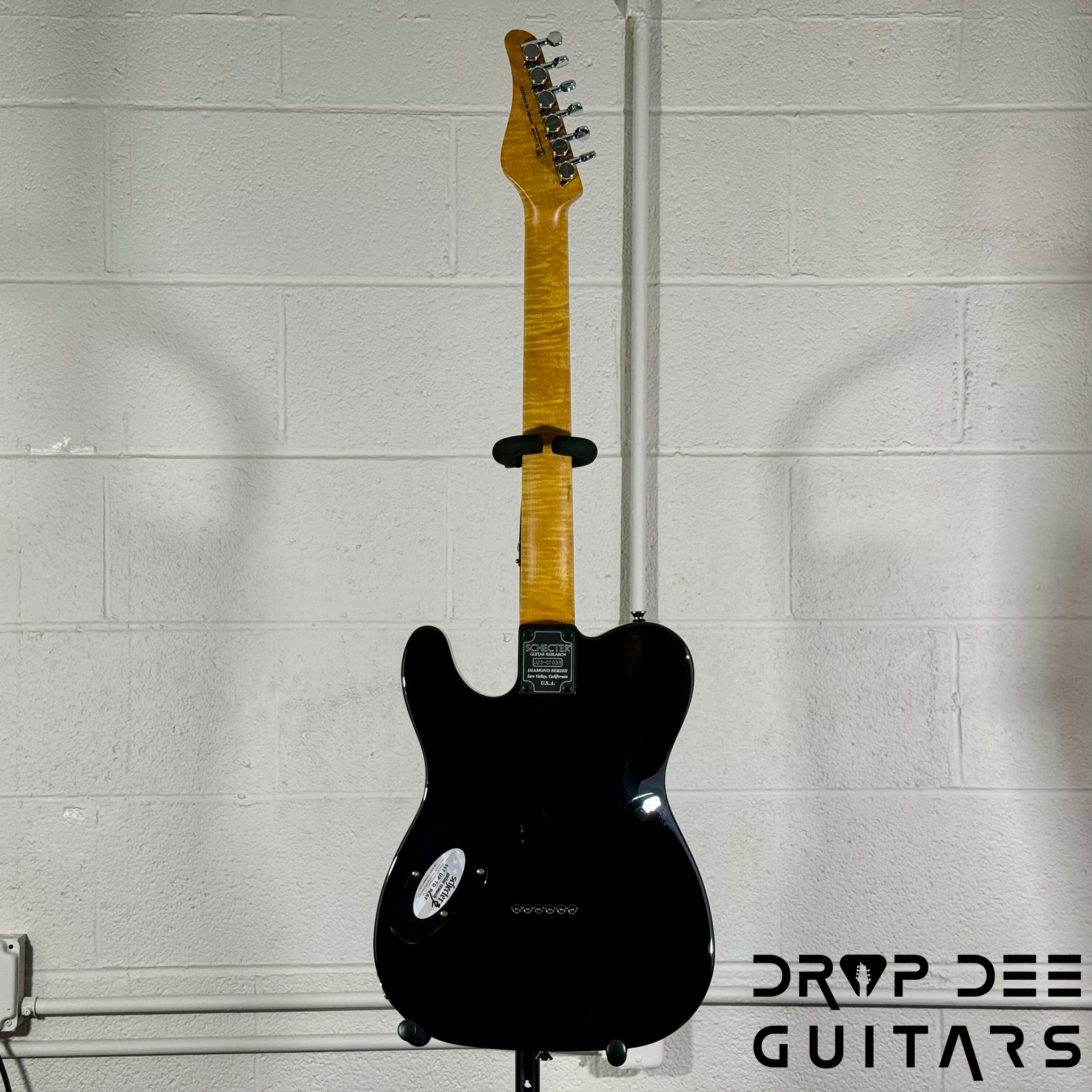 Schecter PT Classic Electric Guitar w/ Case - Transparent Black Burst