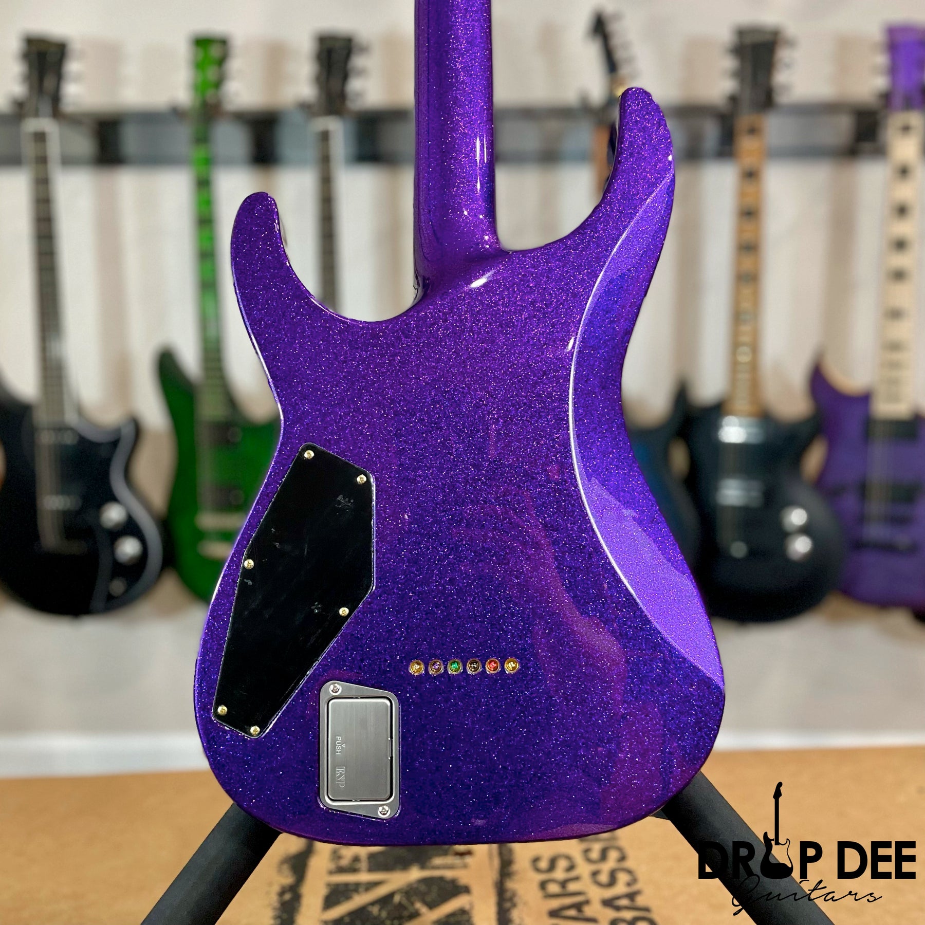 ESP USA M-II NTB NT Electric Guitar w/ Case