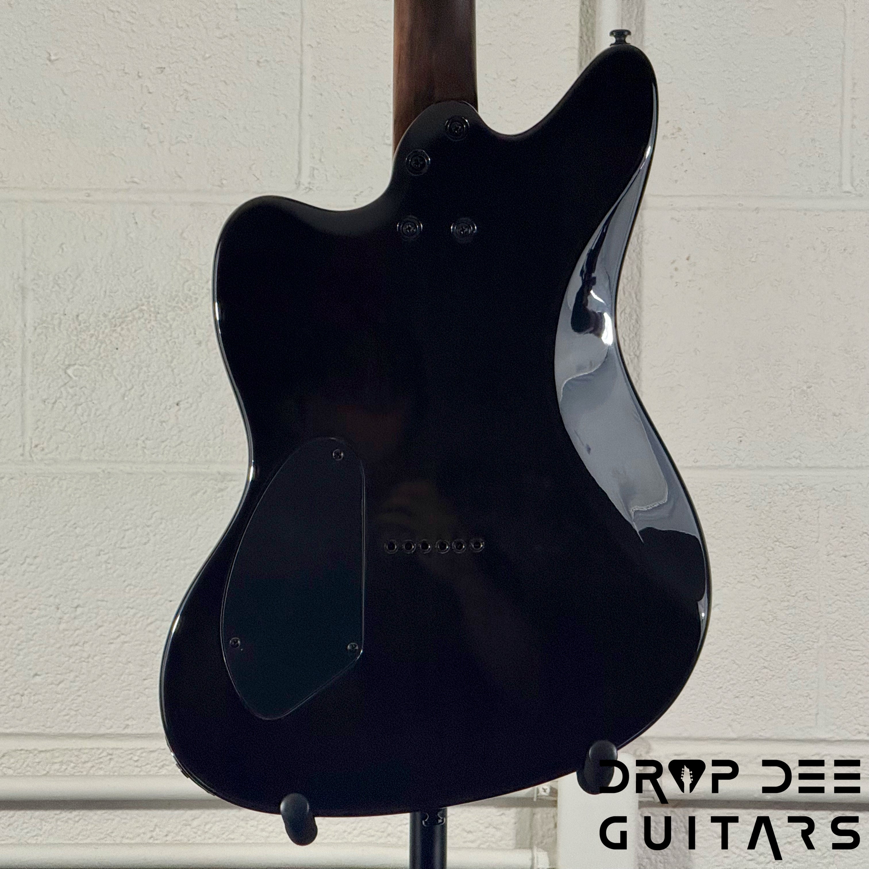 Balaguer DDG Exclusive Select Series Growler Baritone Electric Guitar w/ Bag - See-Thru Two-Tone Black Edge Burst