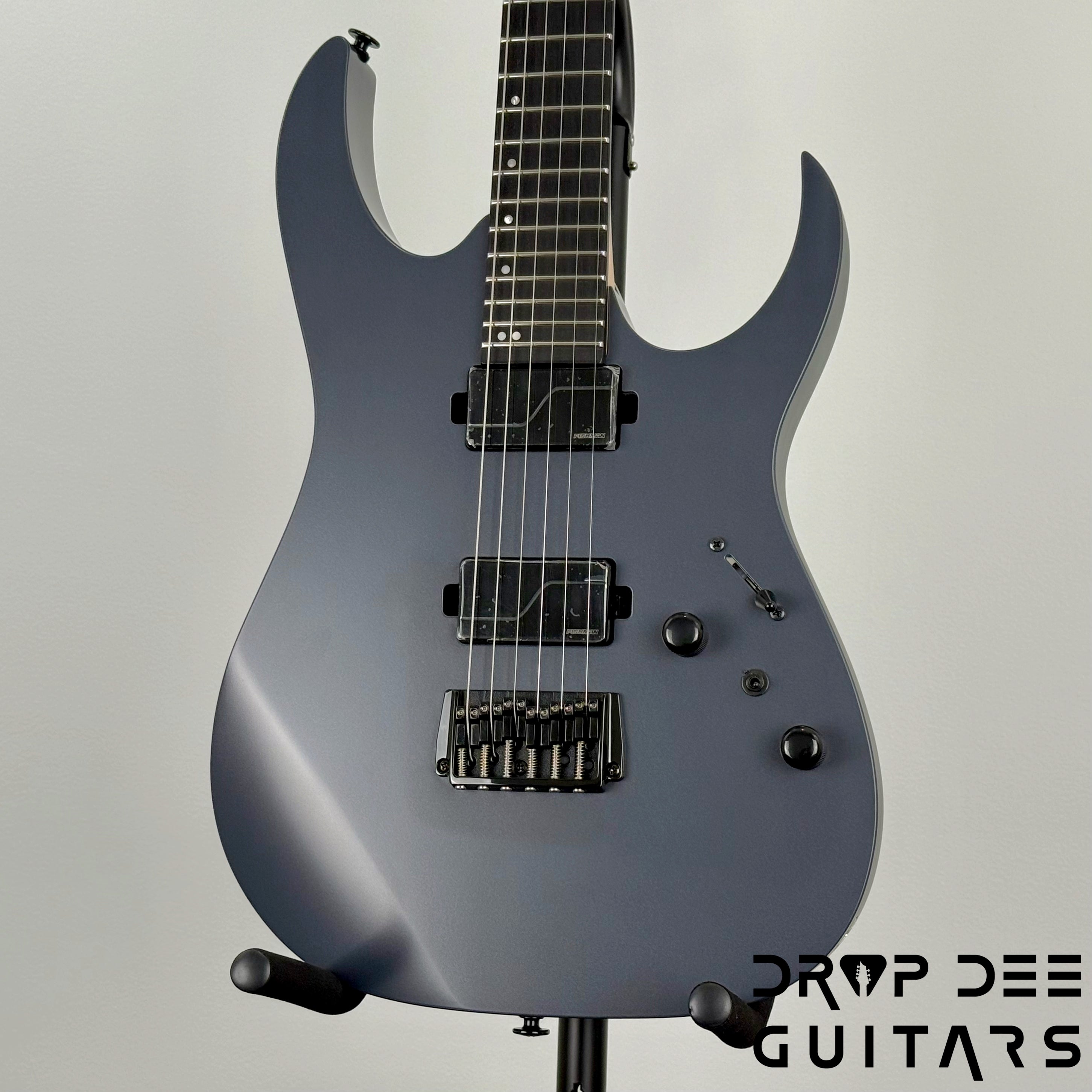 Ibanez Prestige RGR5121RB Electric Guitar w/ Case - Gray Metallic Flat