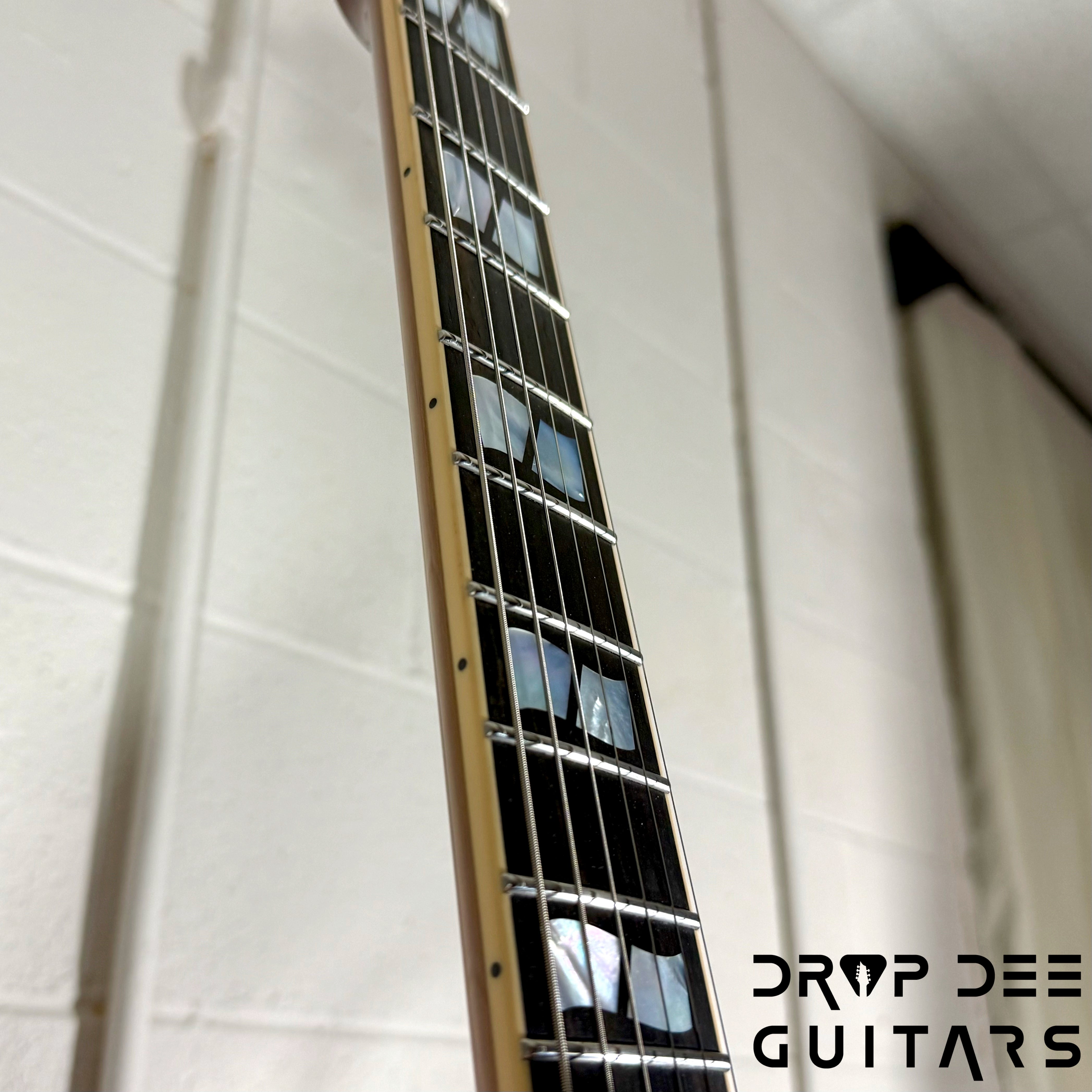 ESP USA Eclipse Electric Guitar w/ Case - Dark Lime Sunburst