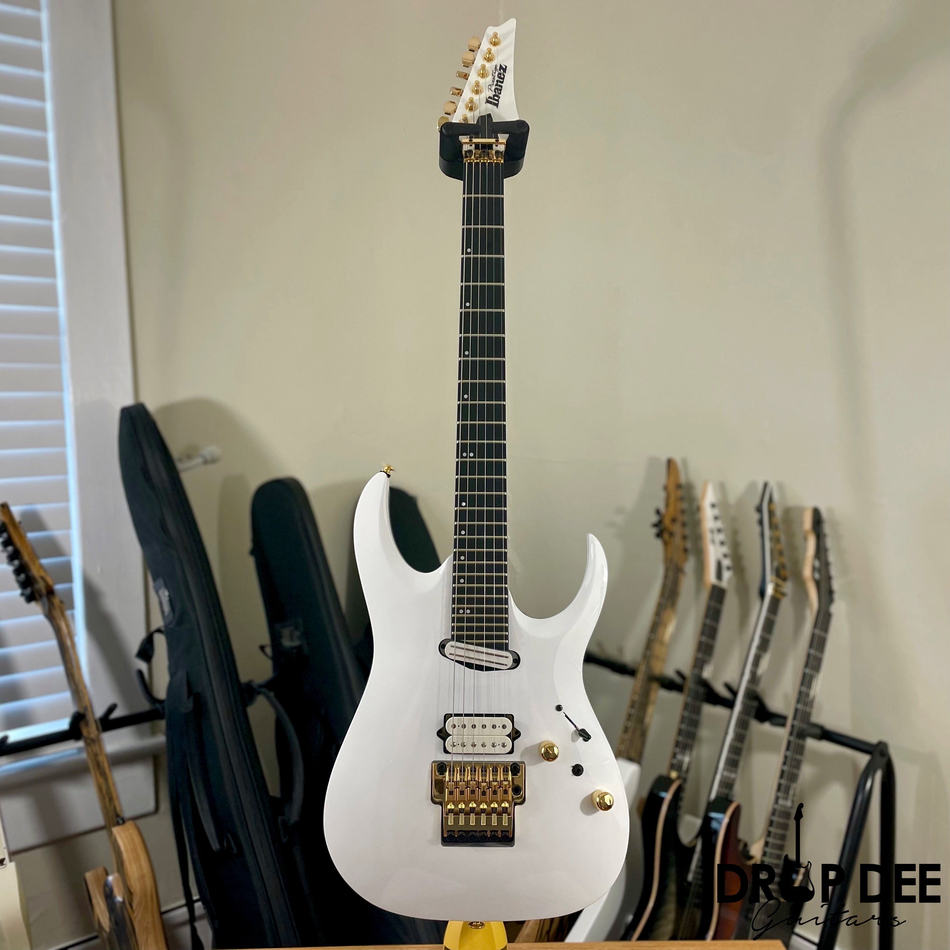 Ibanez Axe Lab Design RGA622XH Electric Guitar w/ Case - White