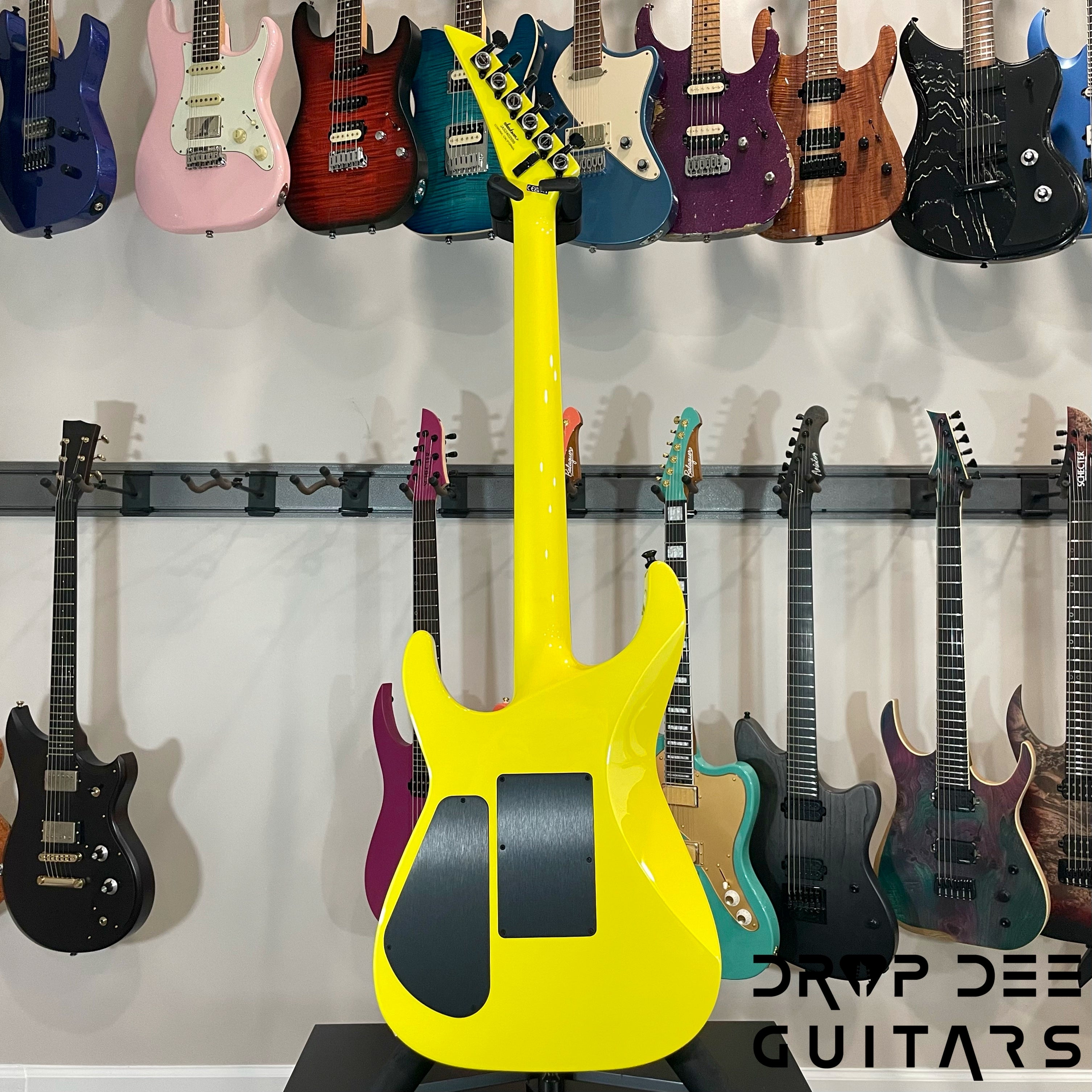 Jackson American Series Soloist SL2 DX Electric Guitar w/ Case - Lemon Ice