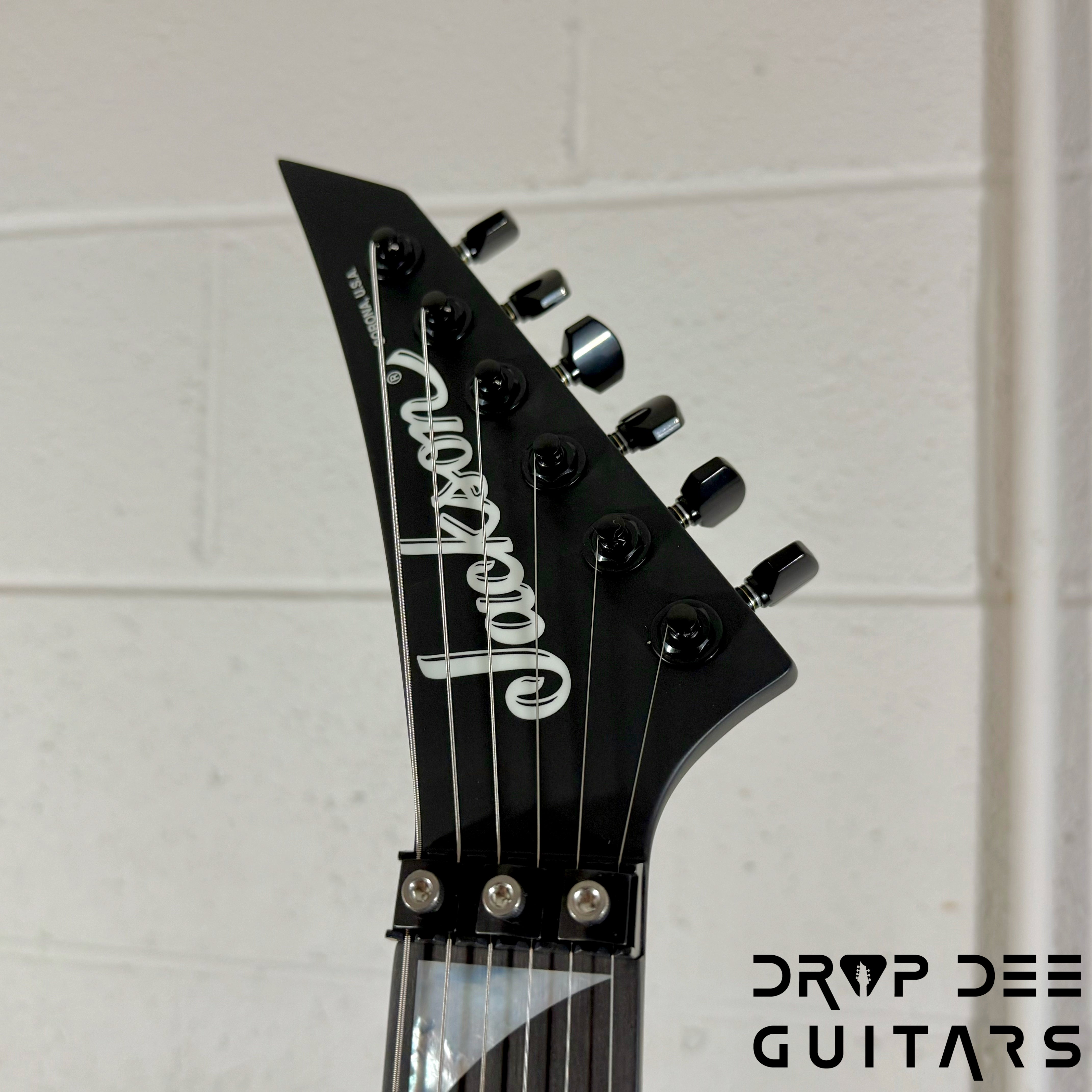 Jackson American Series Rhoads RR24 Electric Guitar w/ Case - Satin Black