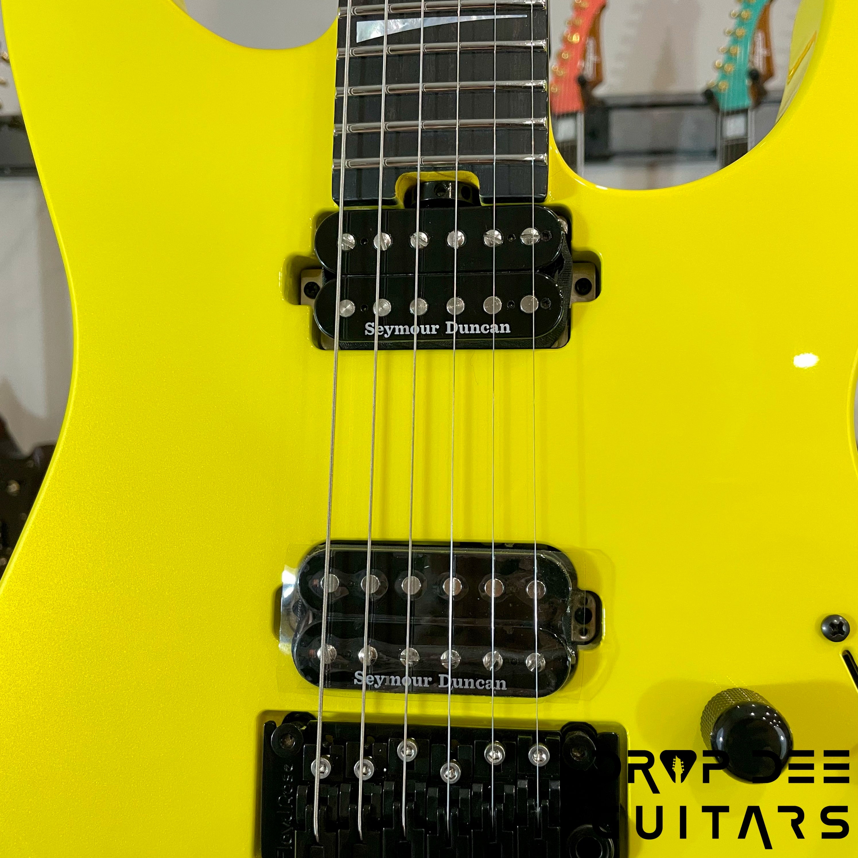 Jackson American Series Soloist SL2 DX Electric Guitar w/ Case - Lemon Ice