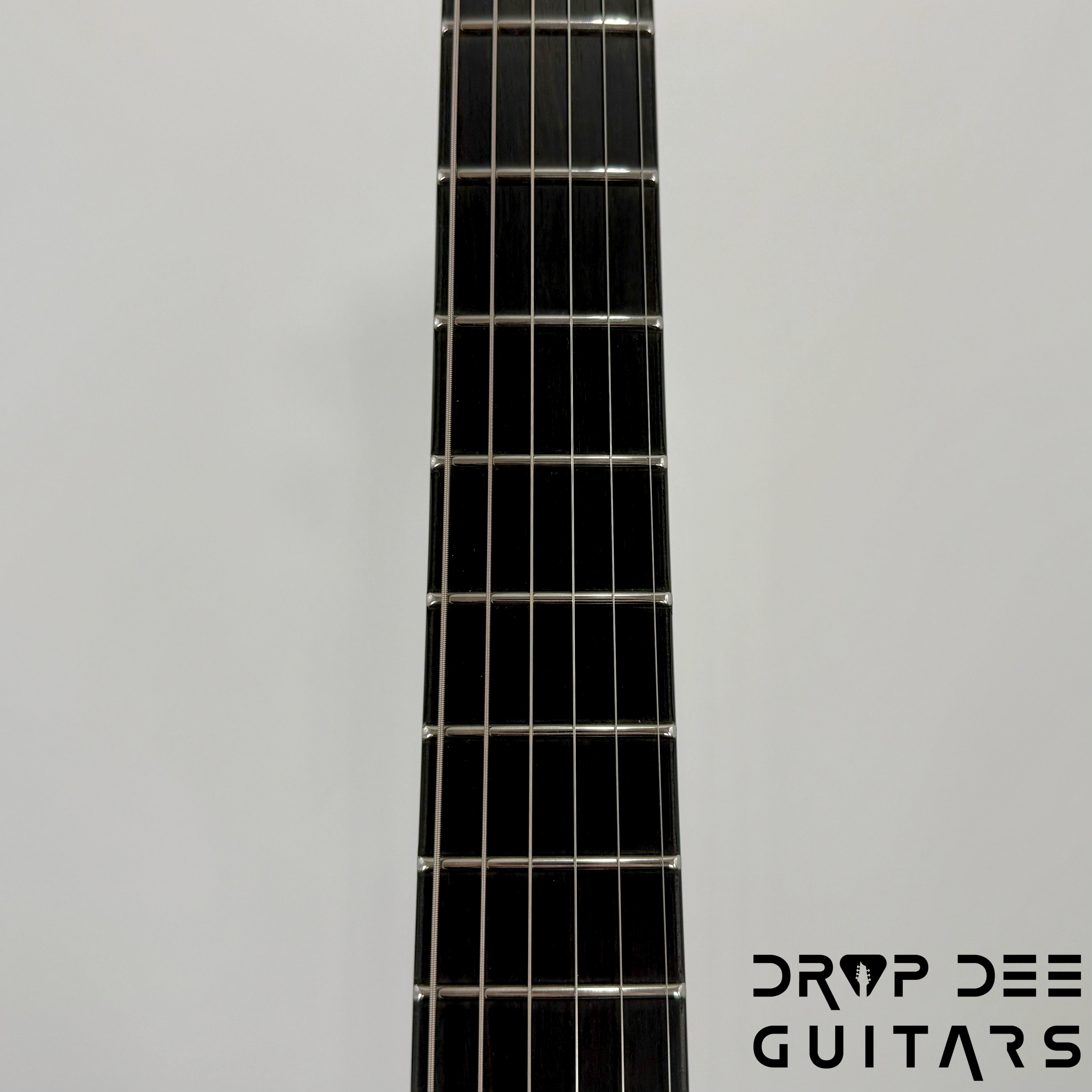ESP LTD EC Black Metal Electric Guitar - Black Satin