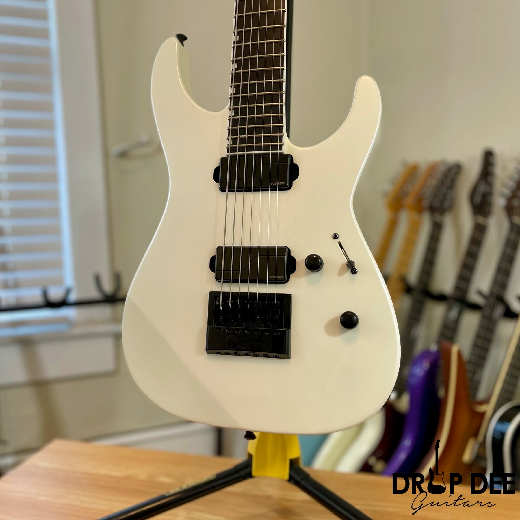 ESP E-II M-II 7B Baritone EverTune 7-String Electric Guitar w/ Case