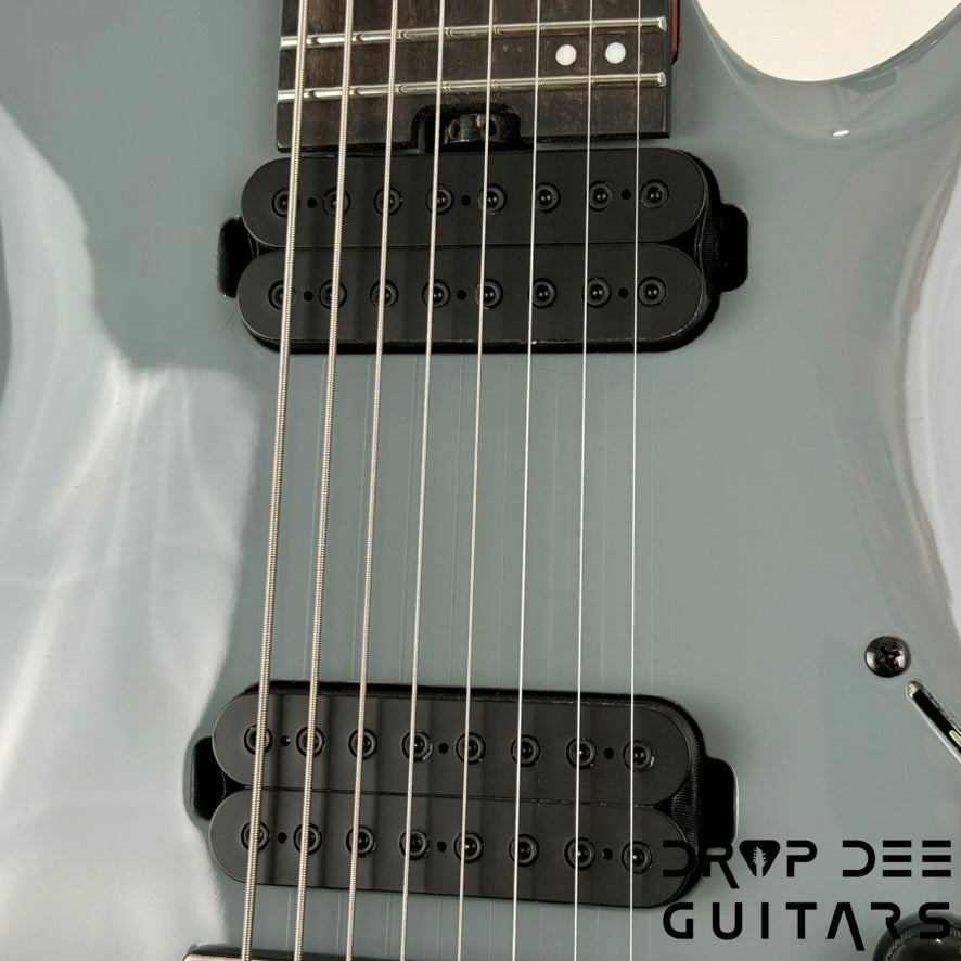 Jackson Pro Plus Series Limited Edition Signature Misha Mansoor Juggernaut ET8 8-String Baritone Evertune Electric Guitar w/ Bag - Nardo Gray