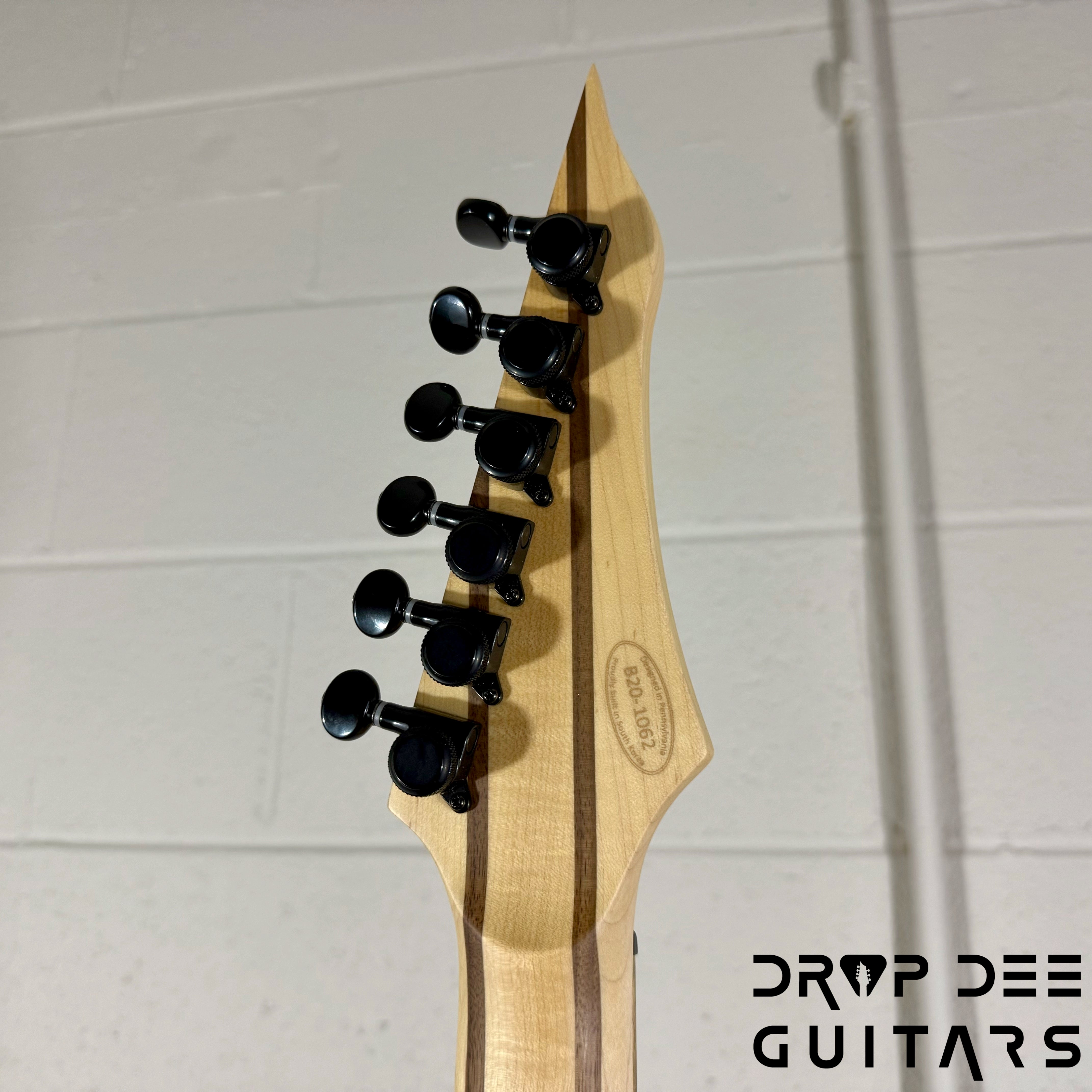 Balaguer DDG Exclusive Run Diablo Baritone Electric Guitar w/ Bag (1062) - Island Burst