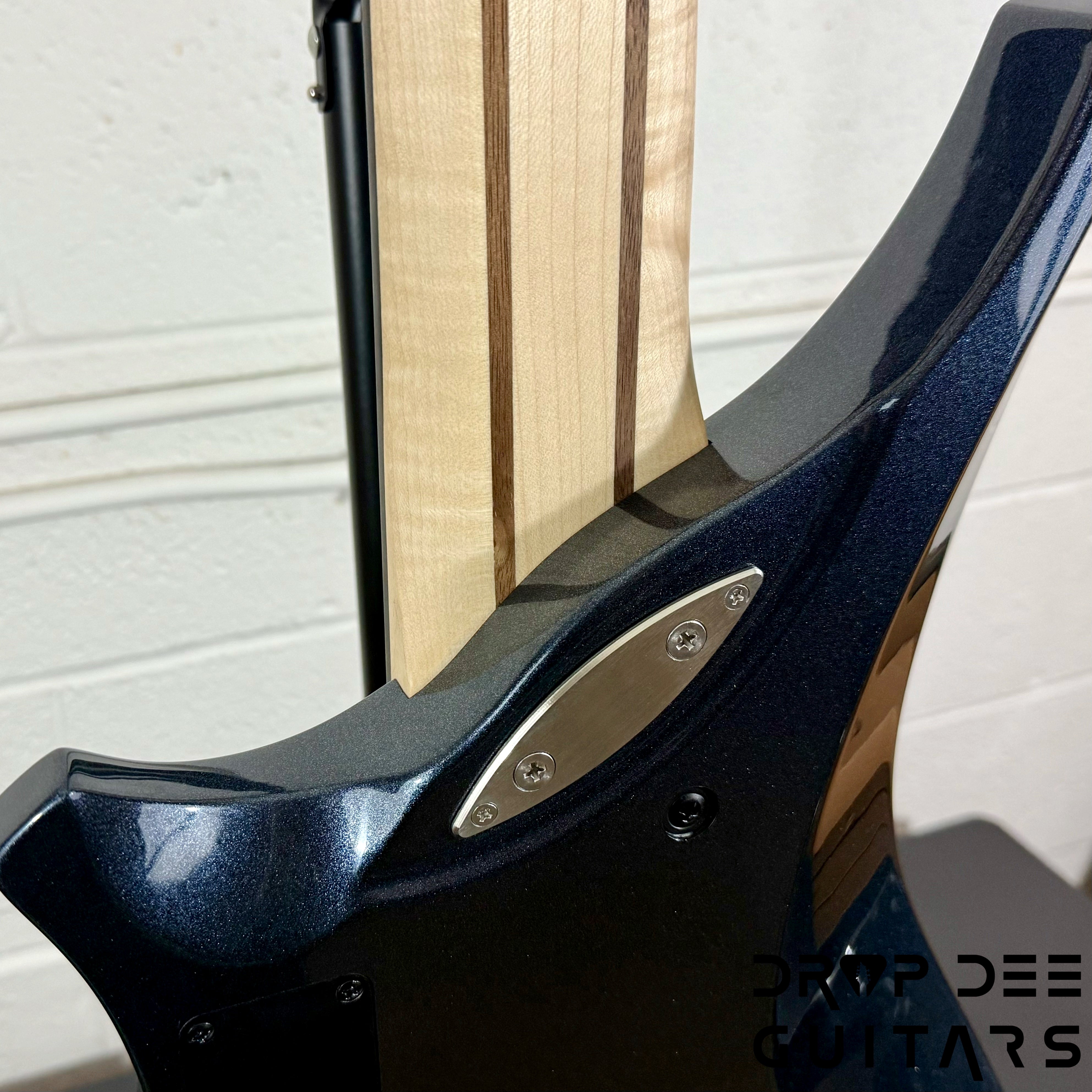 Ibanez Alpha A528 Multiscale 8-String Electric Guitar w/ Bag - Iron Pewter