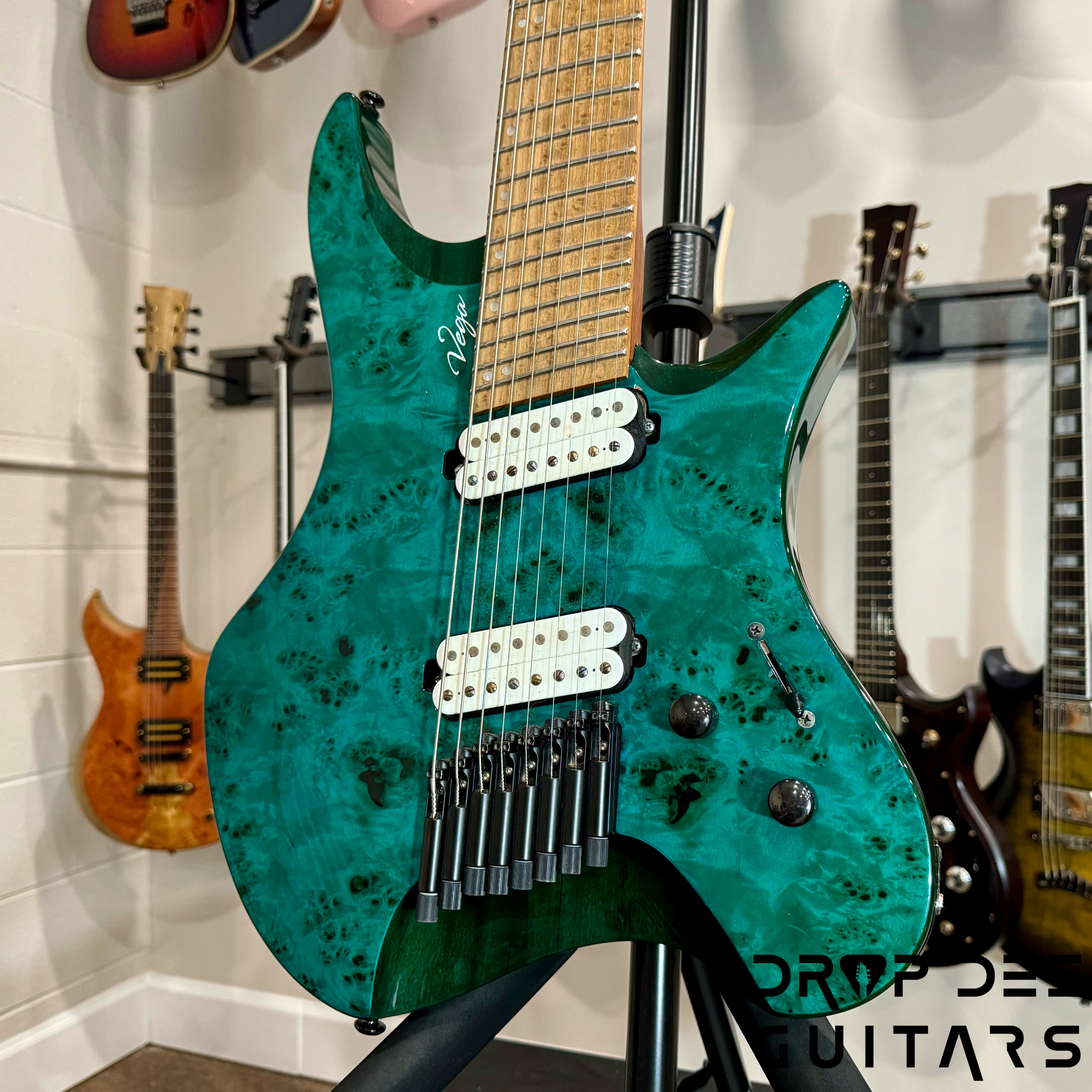 Balaguer Select Custom Vega Headless Multiscale 8-String Electric Guitar w/ Bag