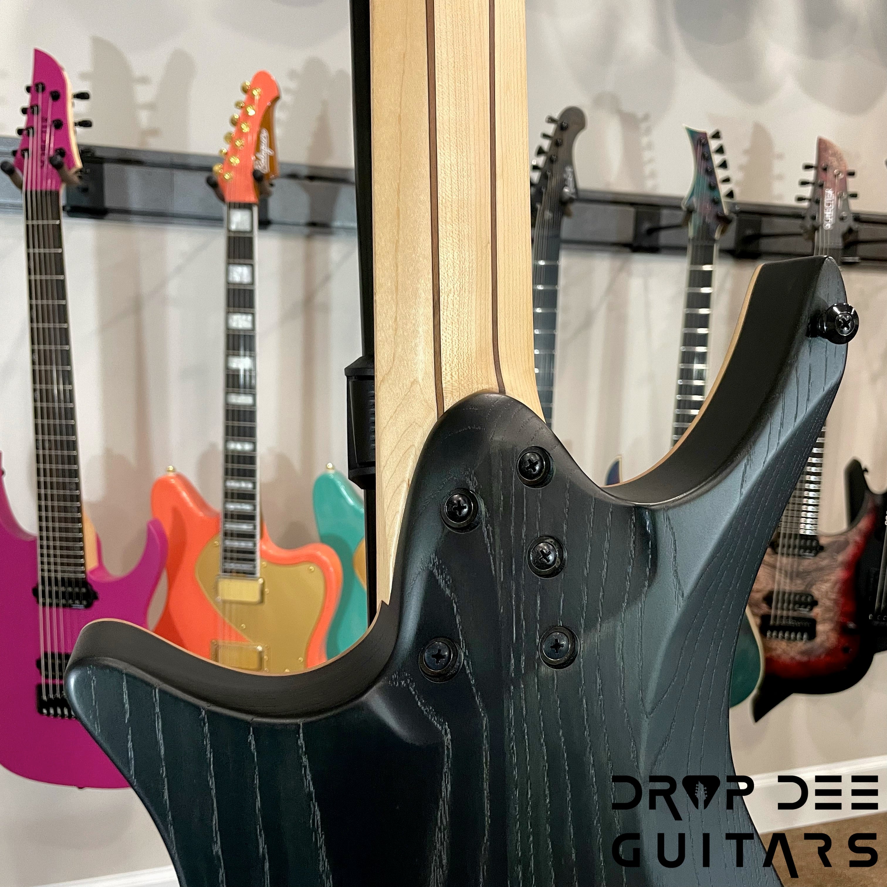 Strandberg Boden Original NX 7 Headless Multiscale 7-String Electric Guitar w/ Bag - Charcoal Black
