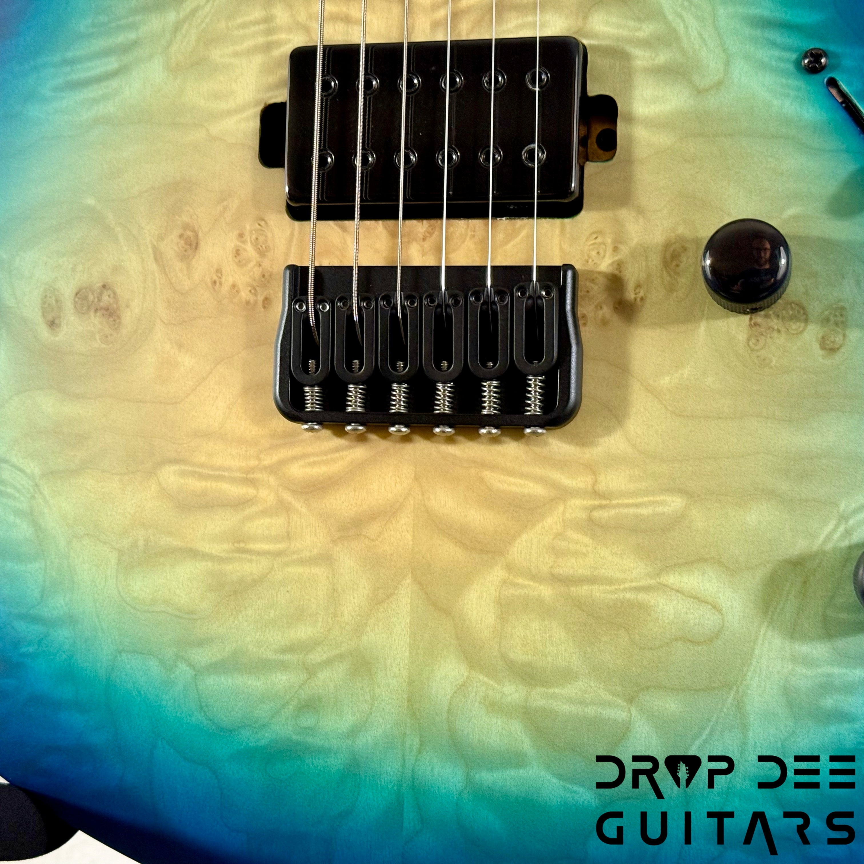 Balaguer DDG Exclusive Run Diablo Baritone Electric Guitar w/ Bag (1052)