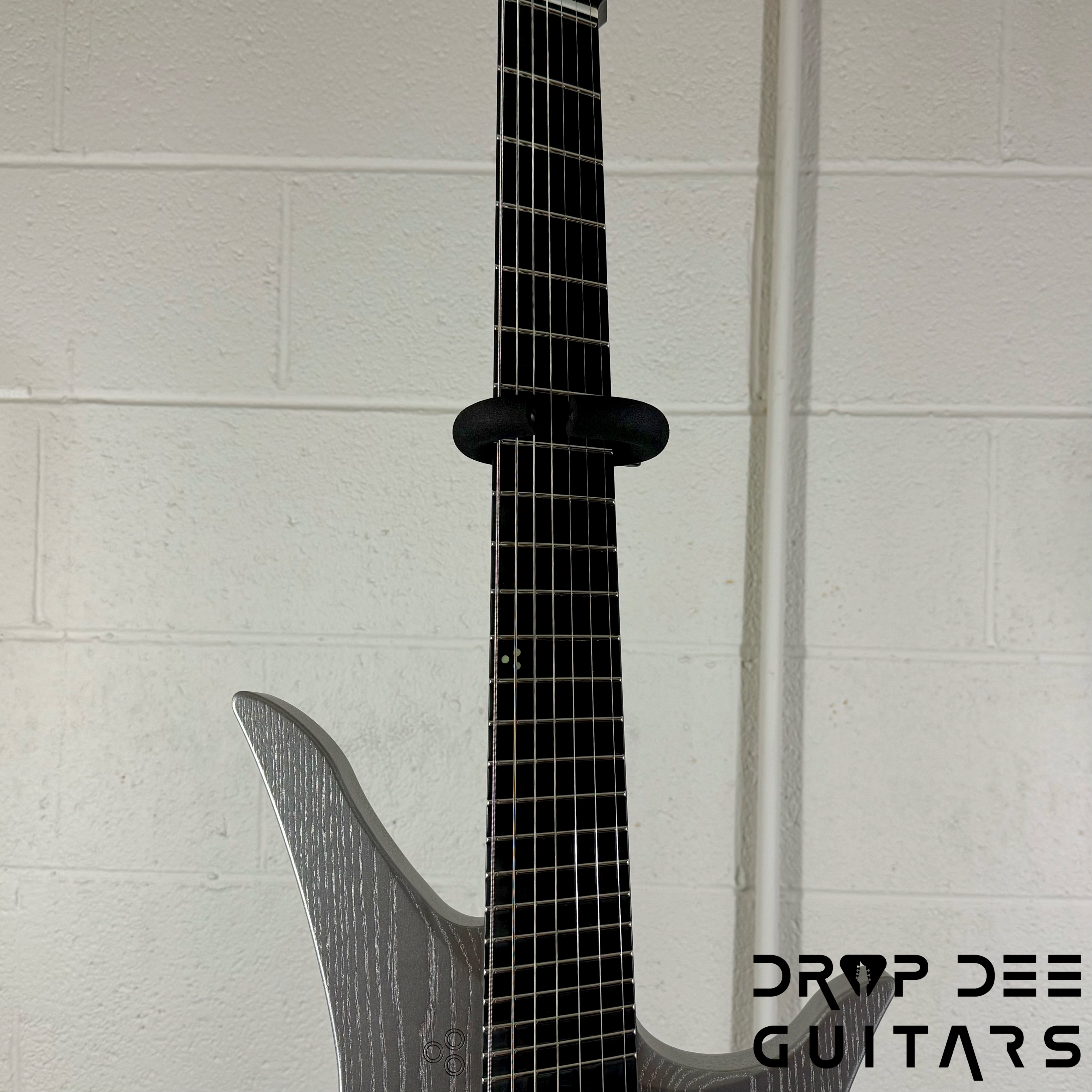 GOC Varja 7 Multiscale 7-String Electric Guitar w/ Bag - Silver