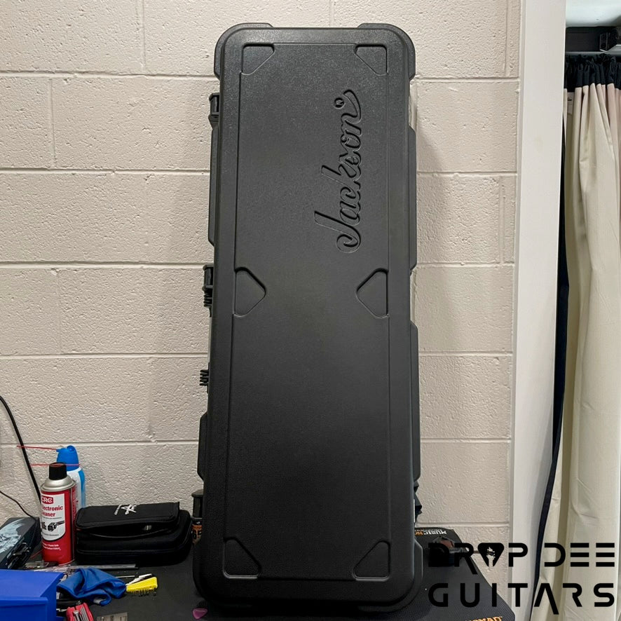 Jackson Custom Shop Soloist FR Electric Guitar w/ Case - Silver Sparkle