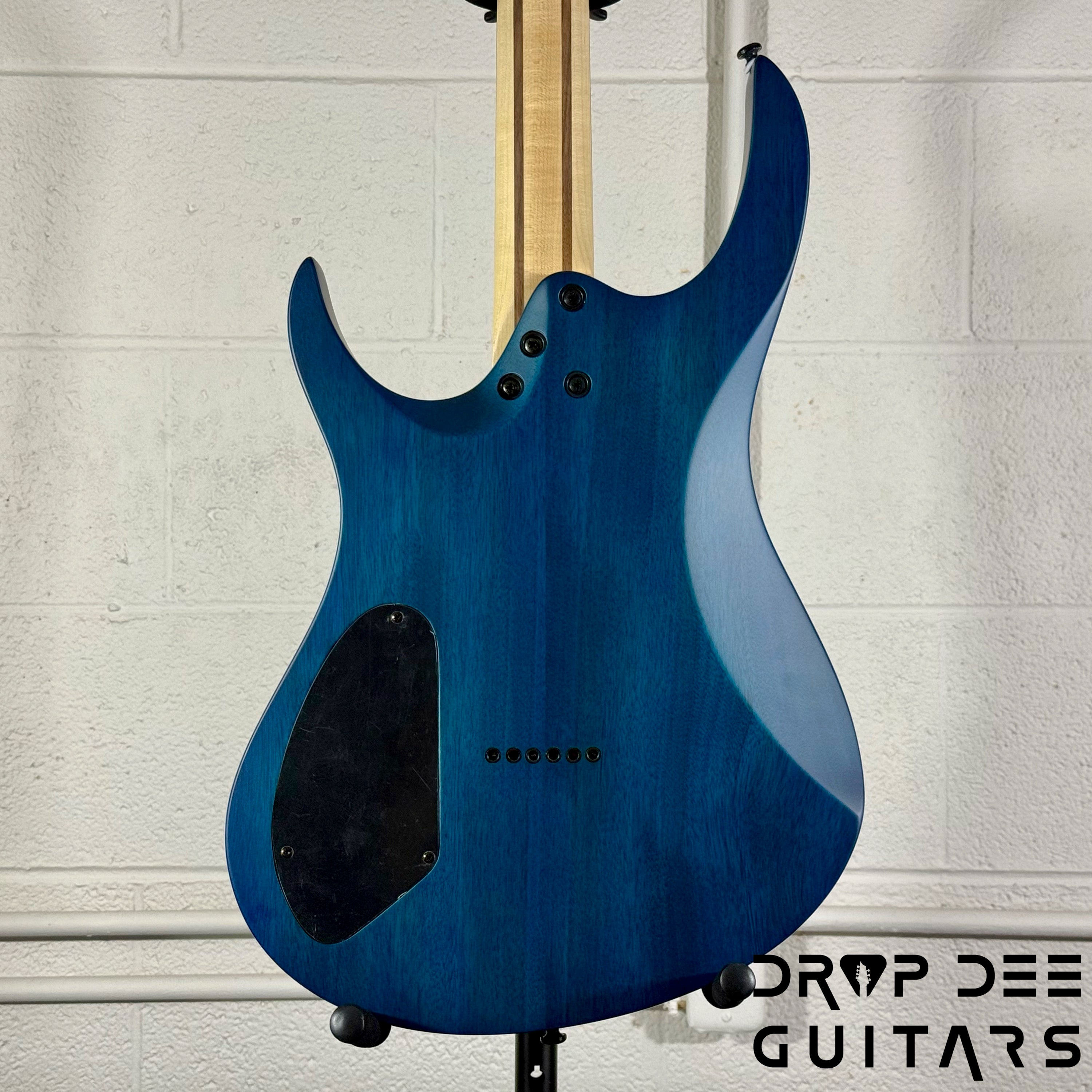 Balaguer DDG Exclusive Run Diablo Baritone Electric Guitar w/ Bag (1051) - Island Burst