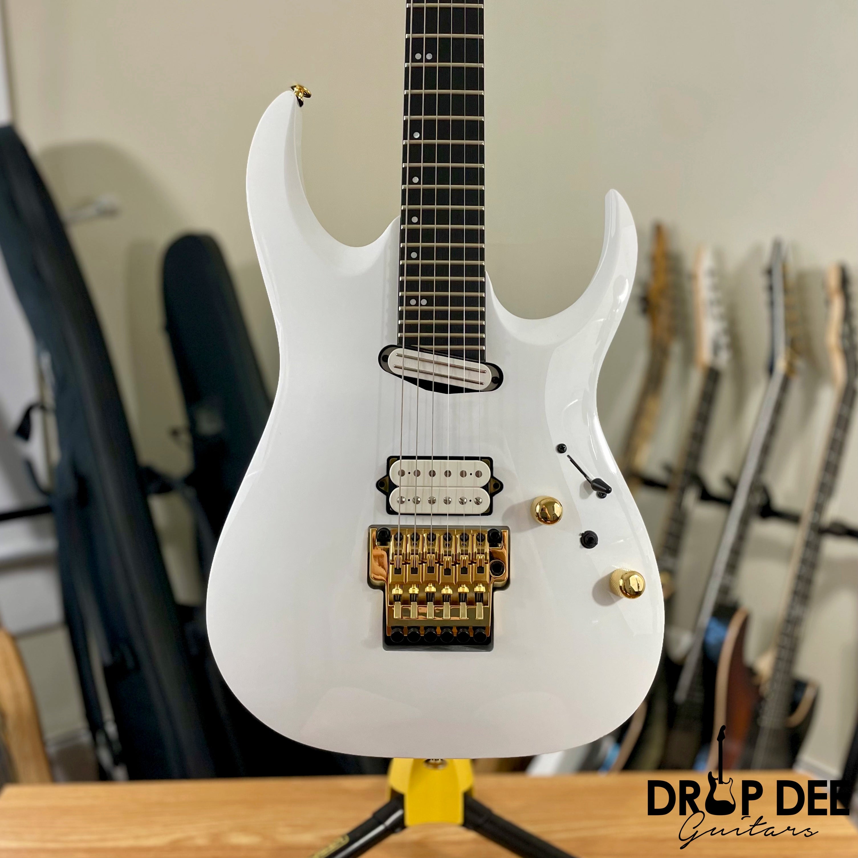 Ibanez Axe Lab Design RGA622XH Electric Guitar w/ Case - White