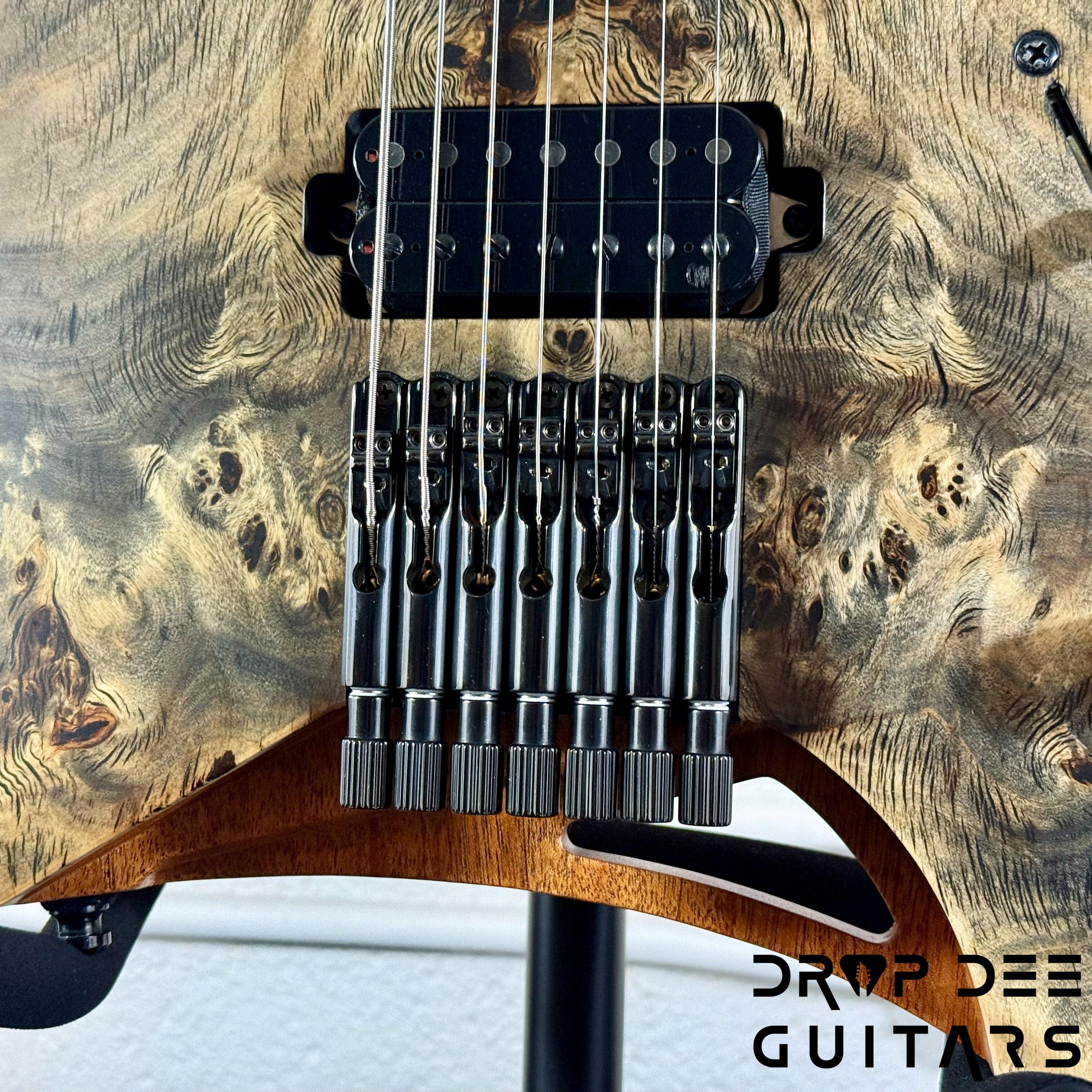 Mayones Hydra Elite 7 7-String Headless Electric Guitar w/ Bag - Natural