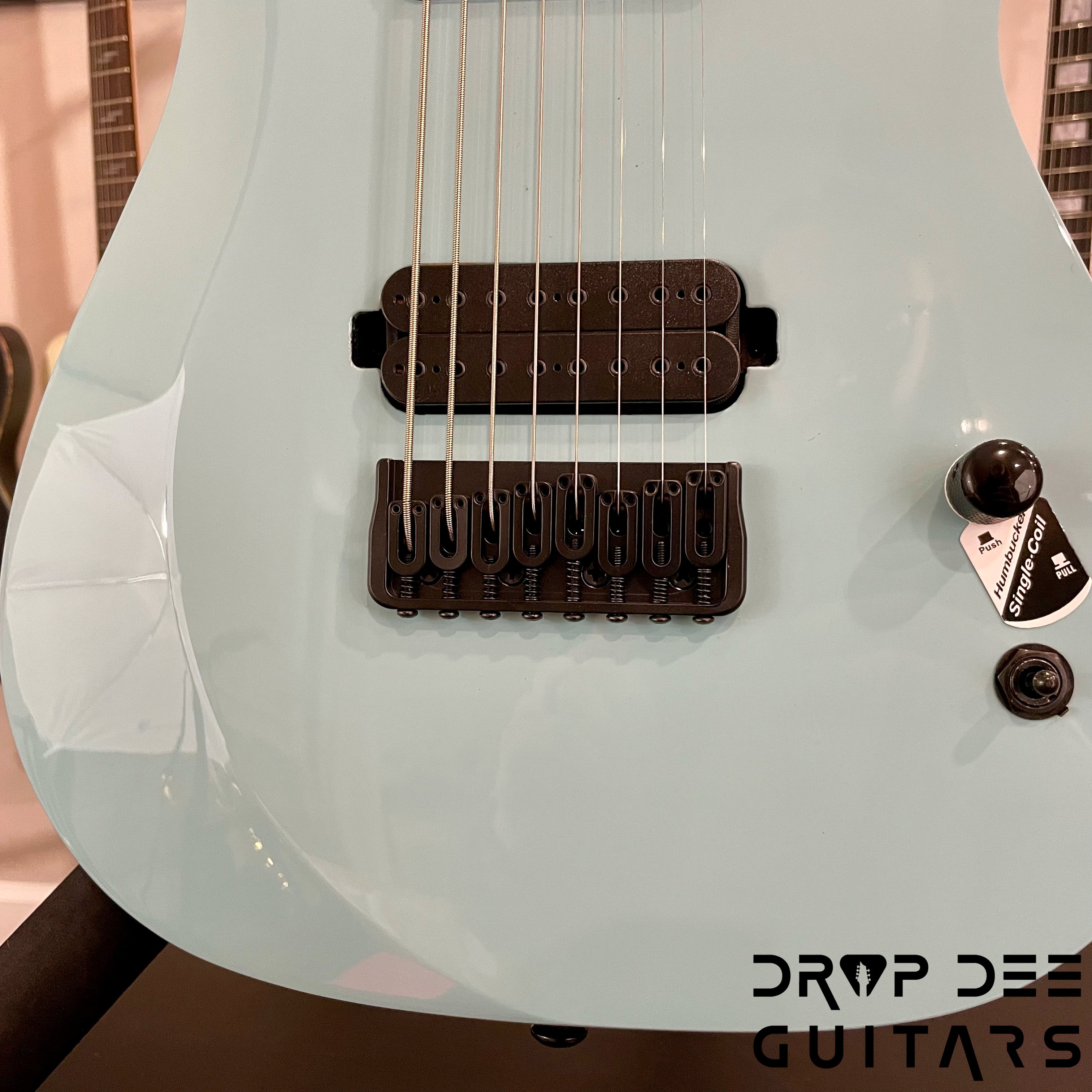 Schecter John Browne Tao-8 Baritone 8-String Electric Guitar - Azure