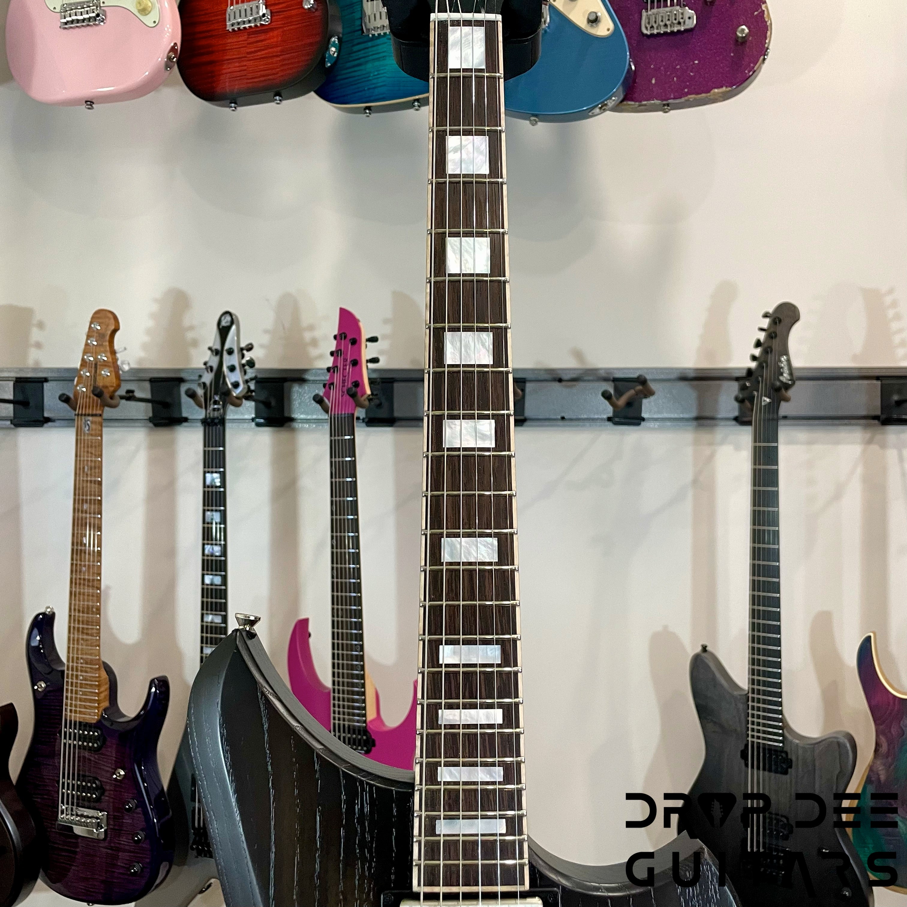 Dunable USA Custom Shop Yeti Electric Guitar w/ Case (5215) - Charcoal Burst