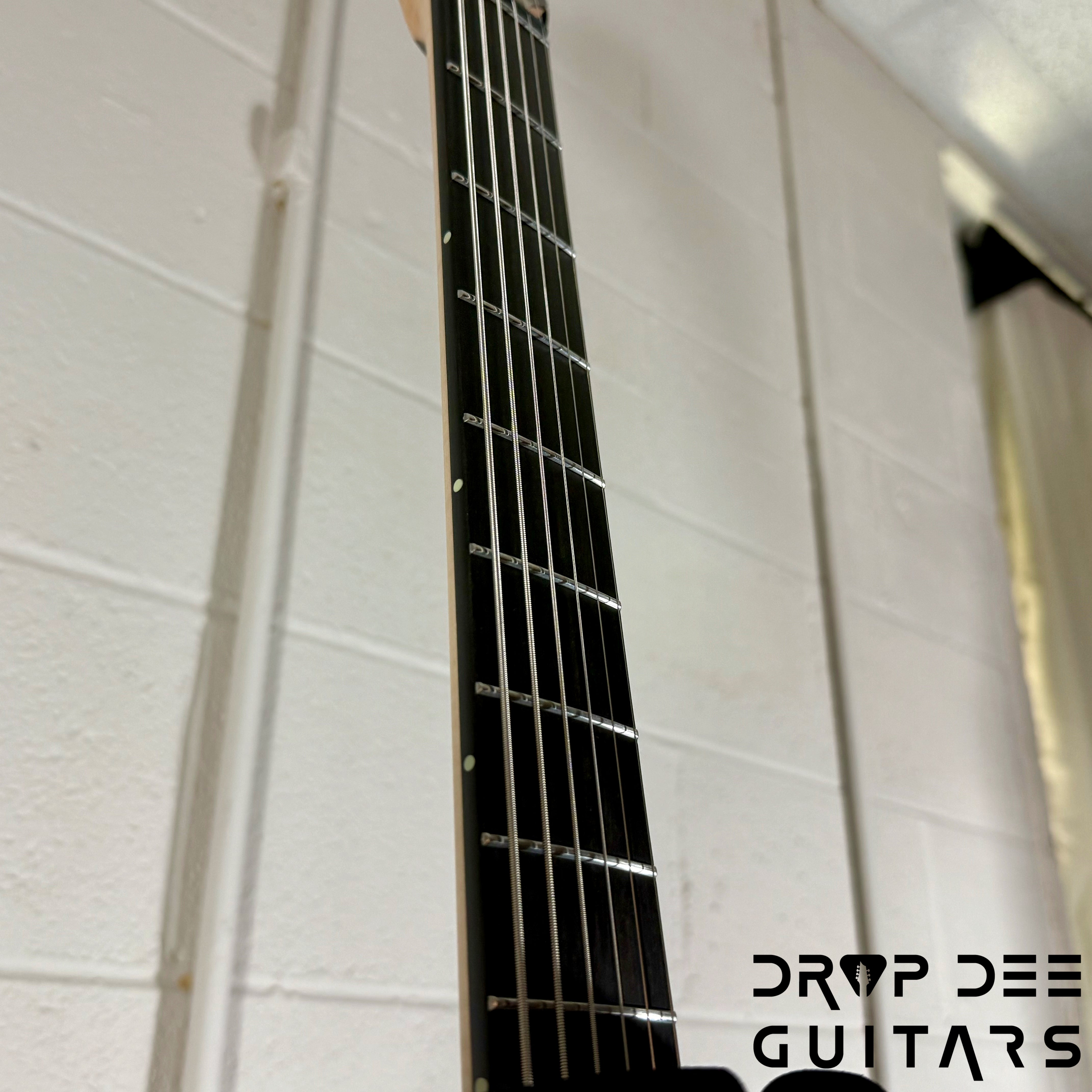 GV Guitars Mercenary Baritone Electric Guitar w/ Case - Stone