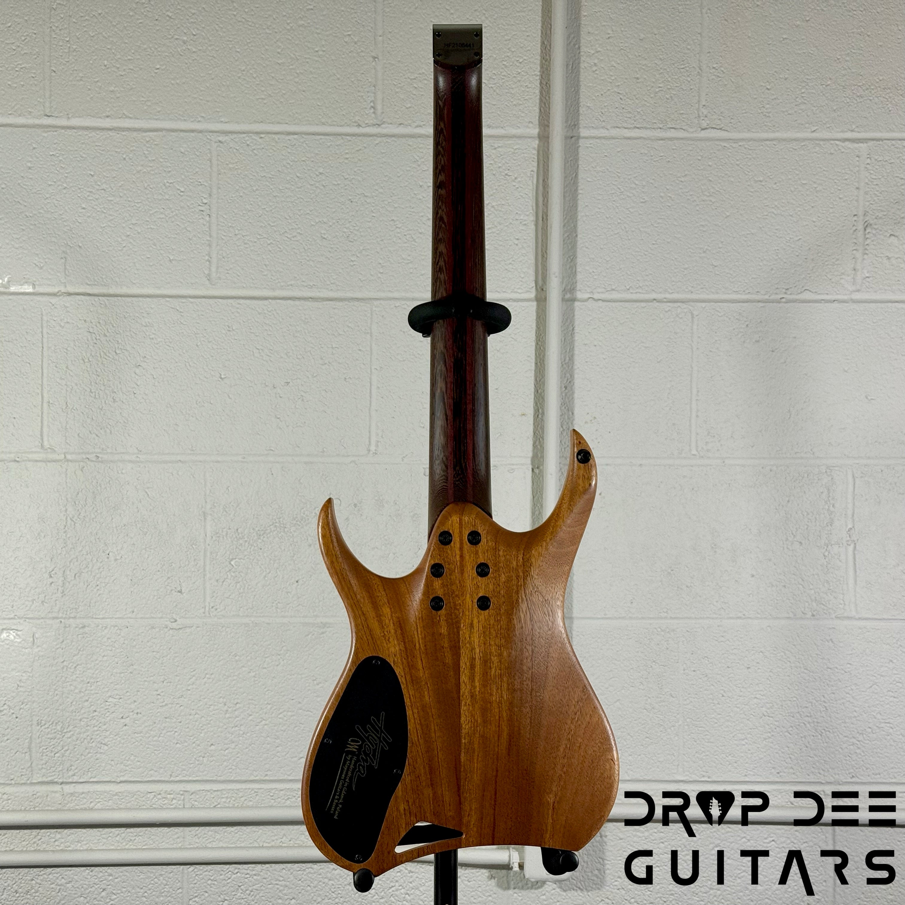 Mayones Hydra Elite 7 7-String Headless Electric Guitar w/ Bag - Natural