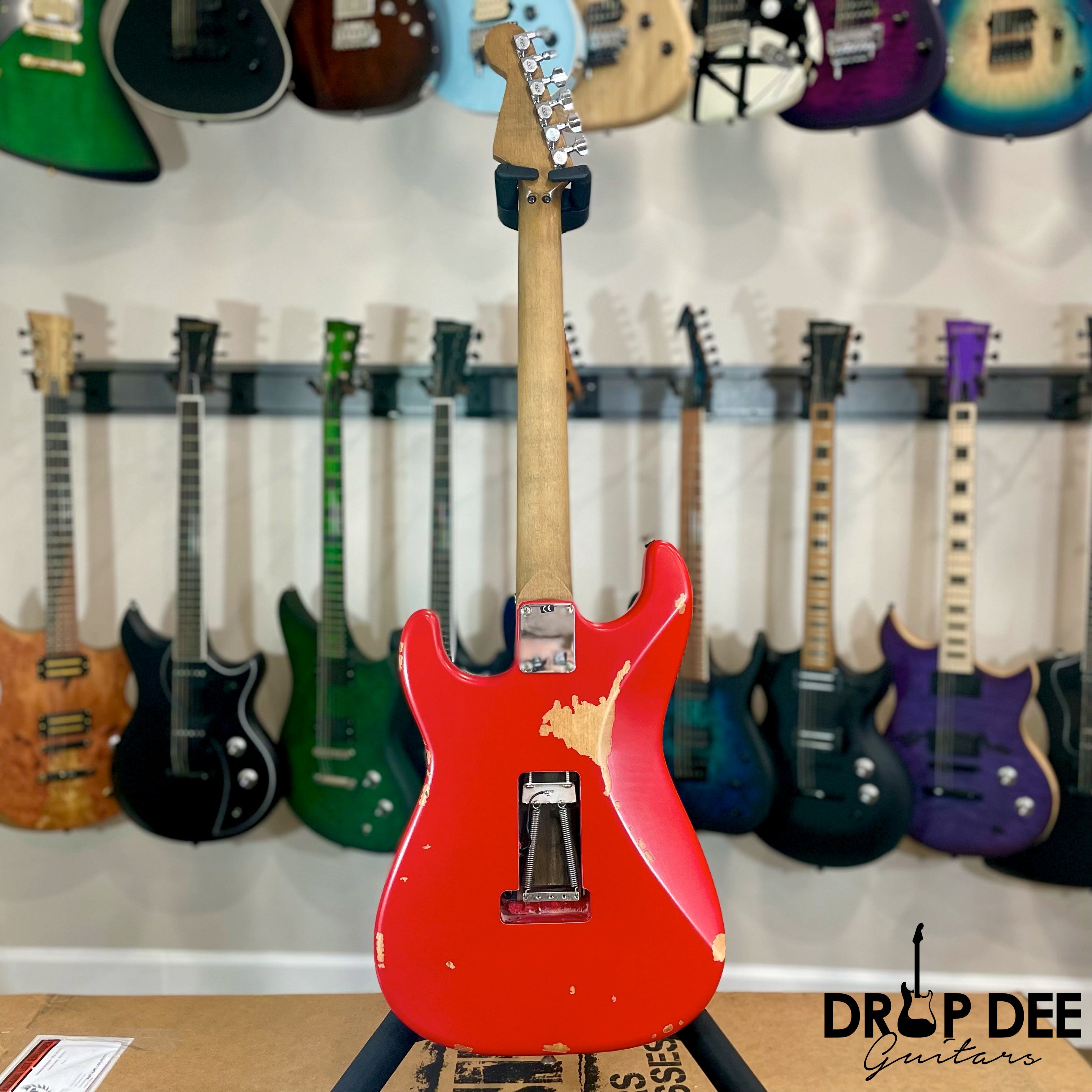 EVH Frankenstein Relic Series Electric Guitar w/ Bag - Red