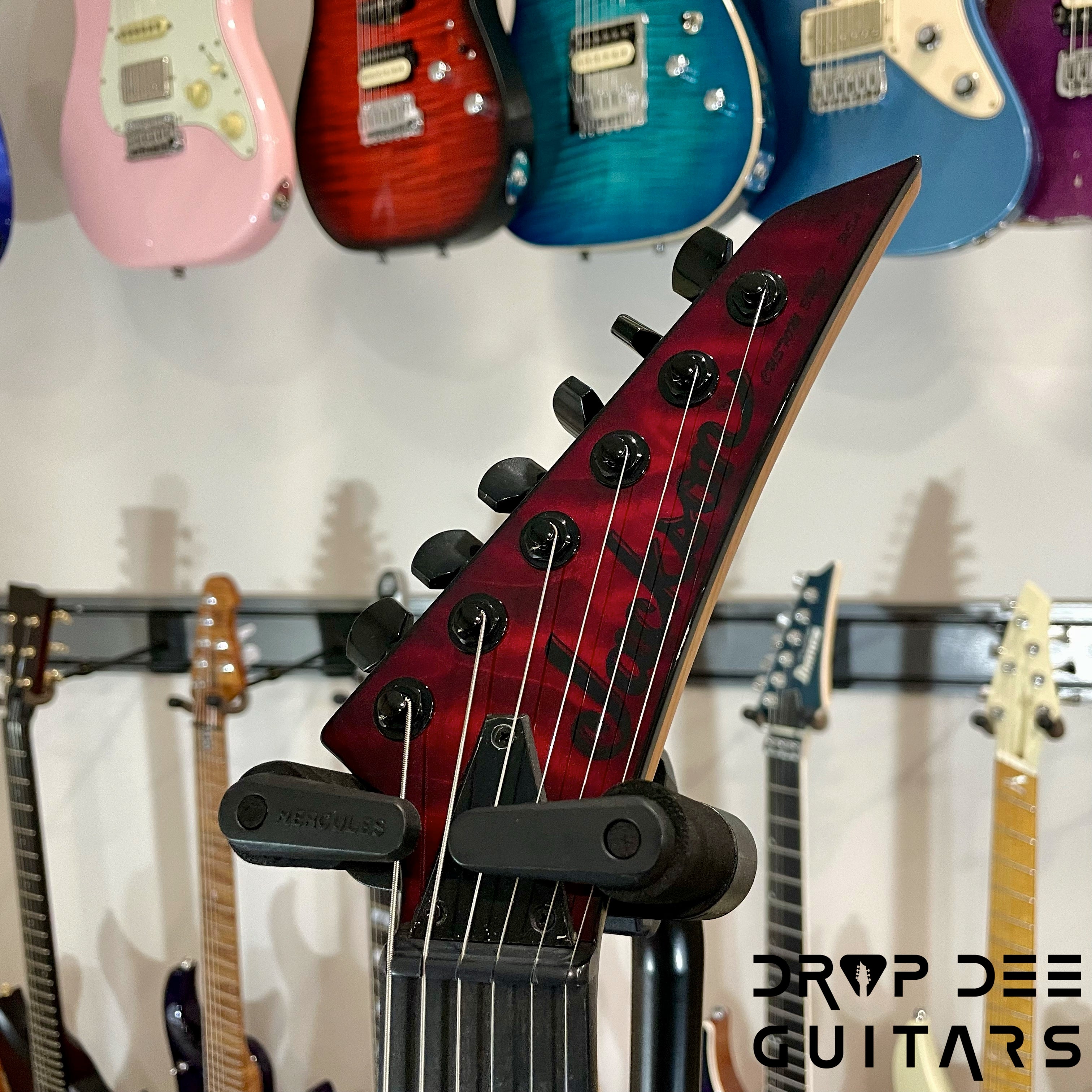 Jackson USA Custom Shop Special Edition Randy Rhoads Electric Guitar w/ Case - Trans Red Burst