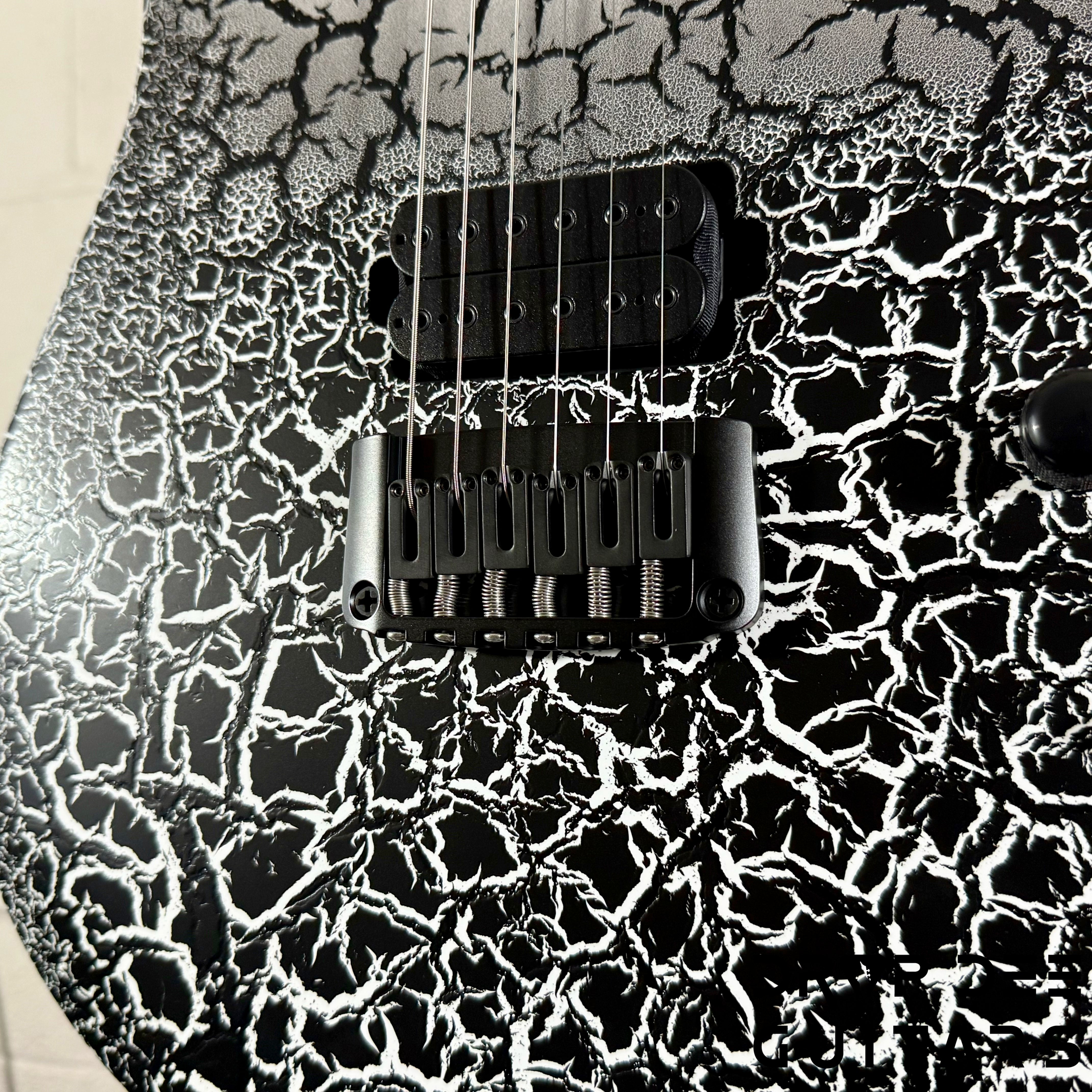 Schecter USA Custom Shop John Browne Signature Zenith Electric Guitar w/ Case - Fracture White