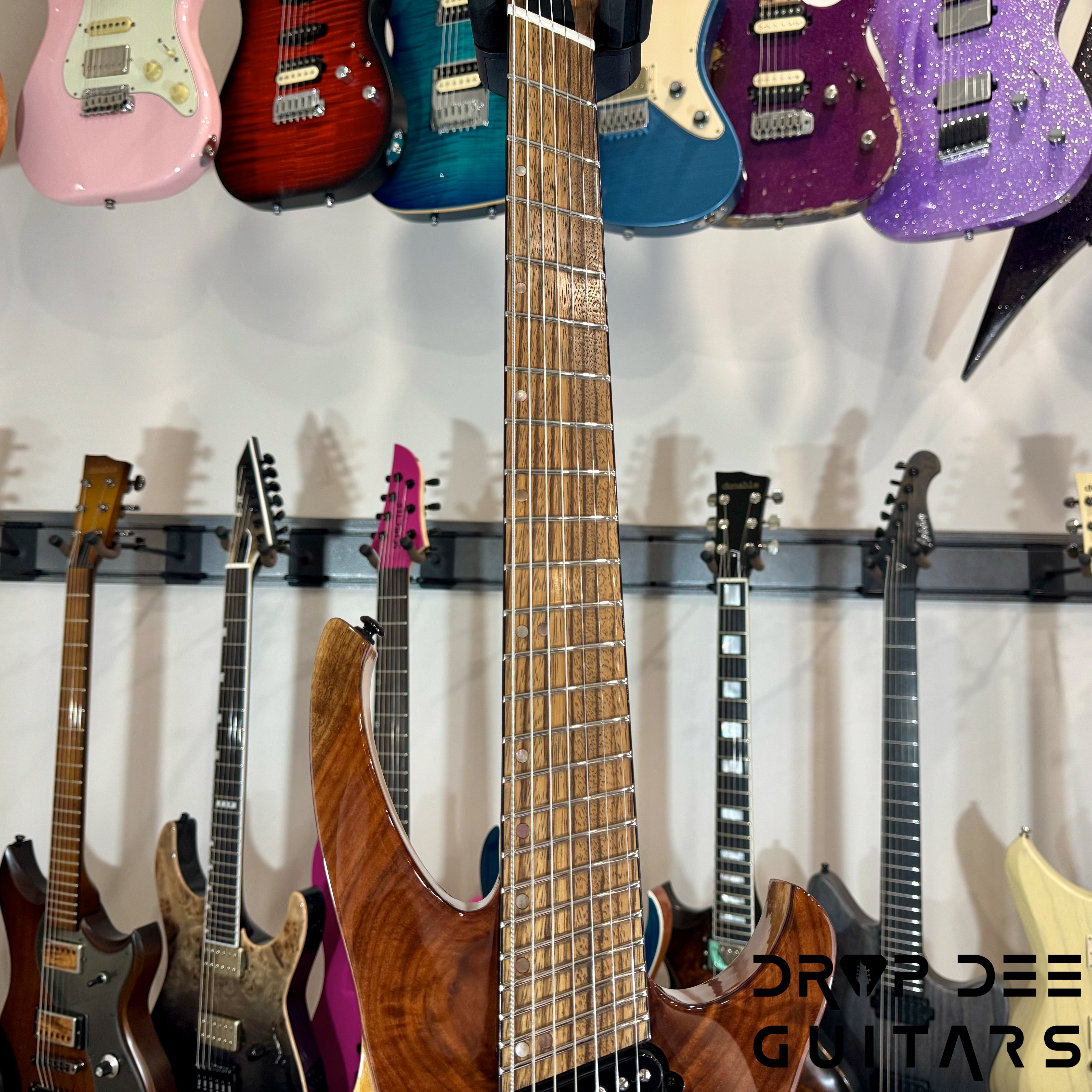 Ormsby Custom Shop Futura 7 Multiscale 7-String Electric Guitar w/ Bag - Walnut