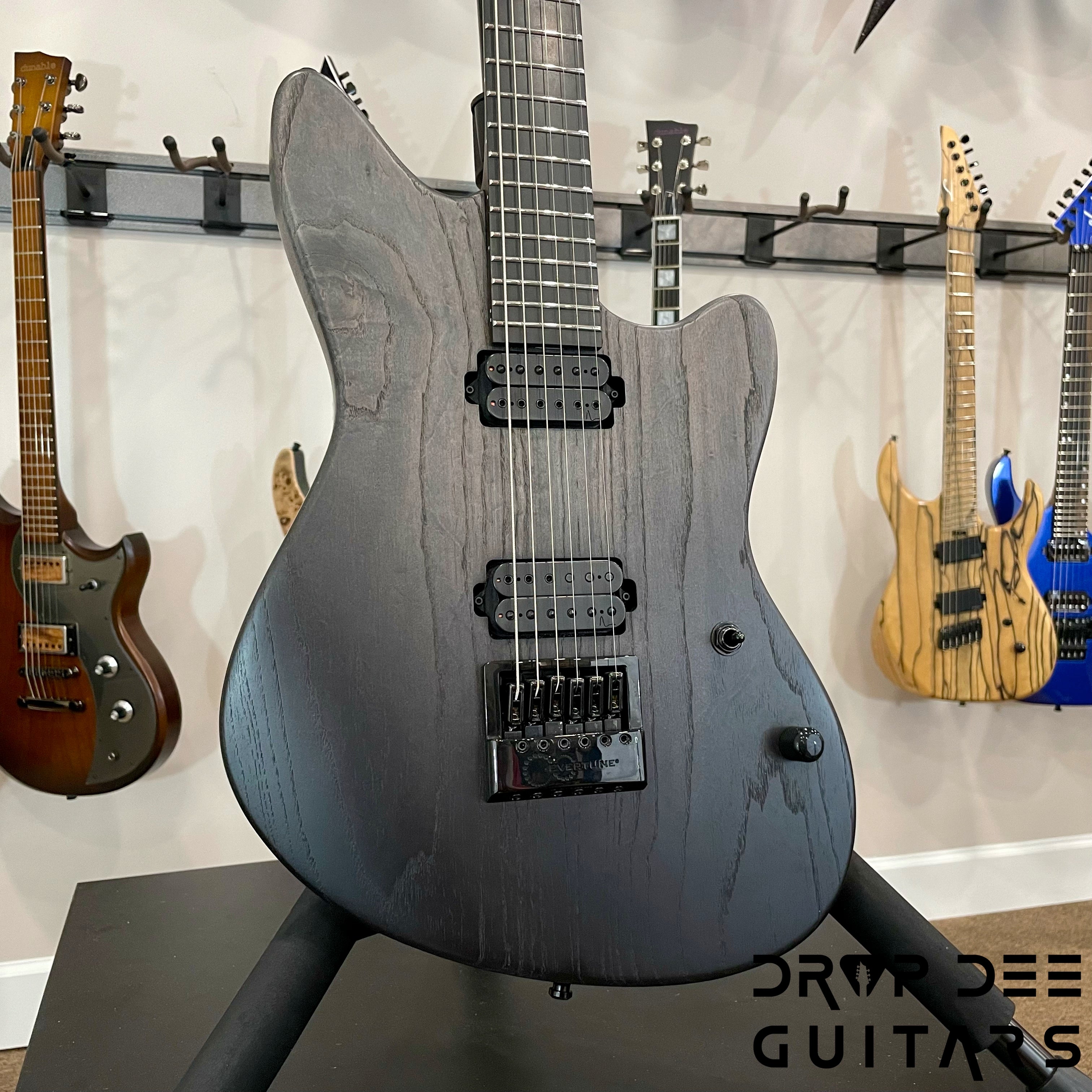 Aviator Maverick 6 Baritone Evertune Pilot Edition Electric Guitar w/ Case