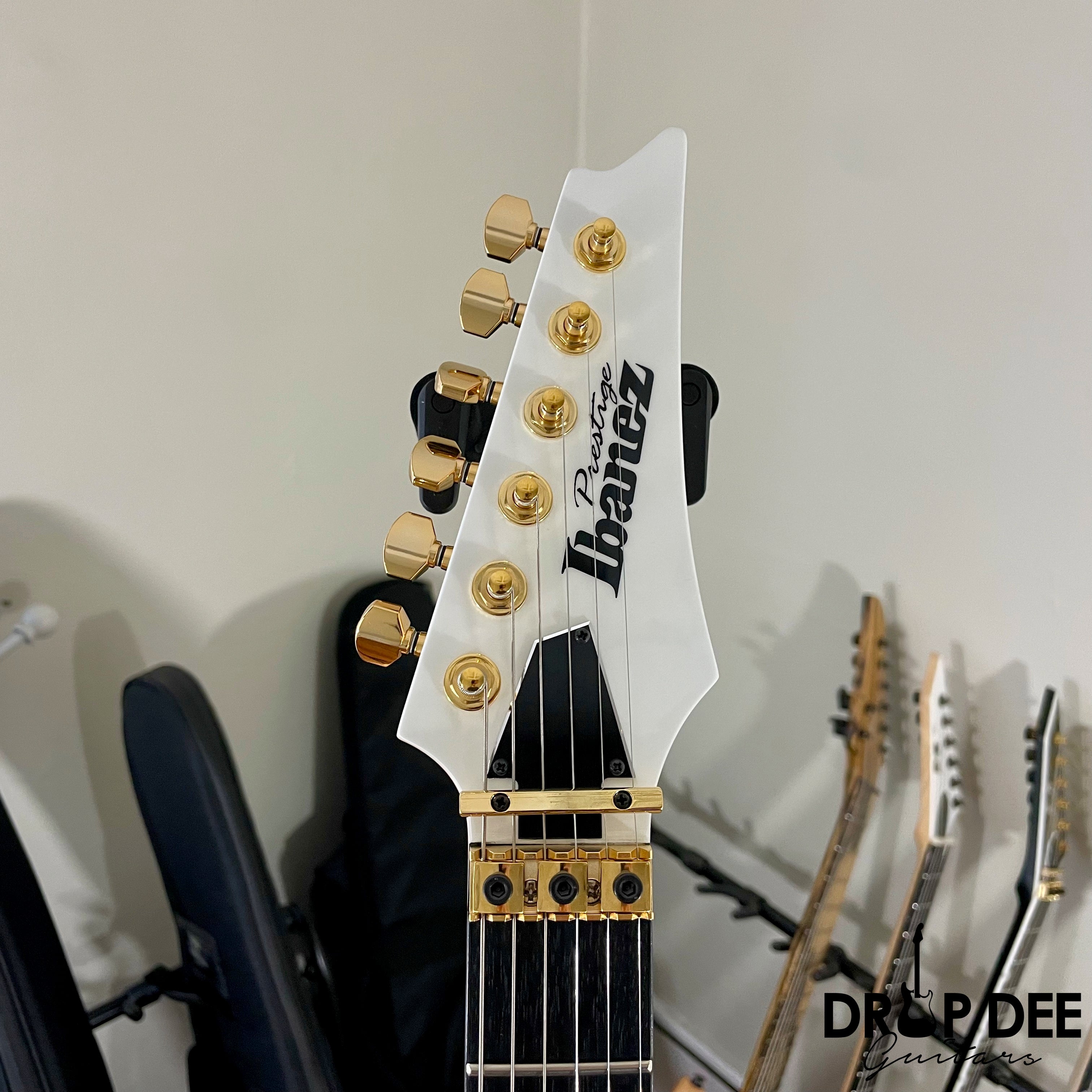Ibanez Axe Lab Design RGA622XH Electric Guitar w/ Case - White