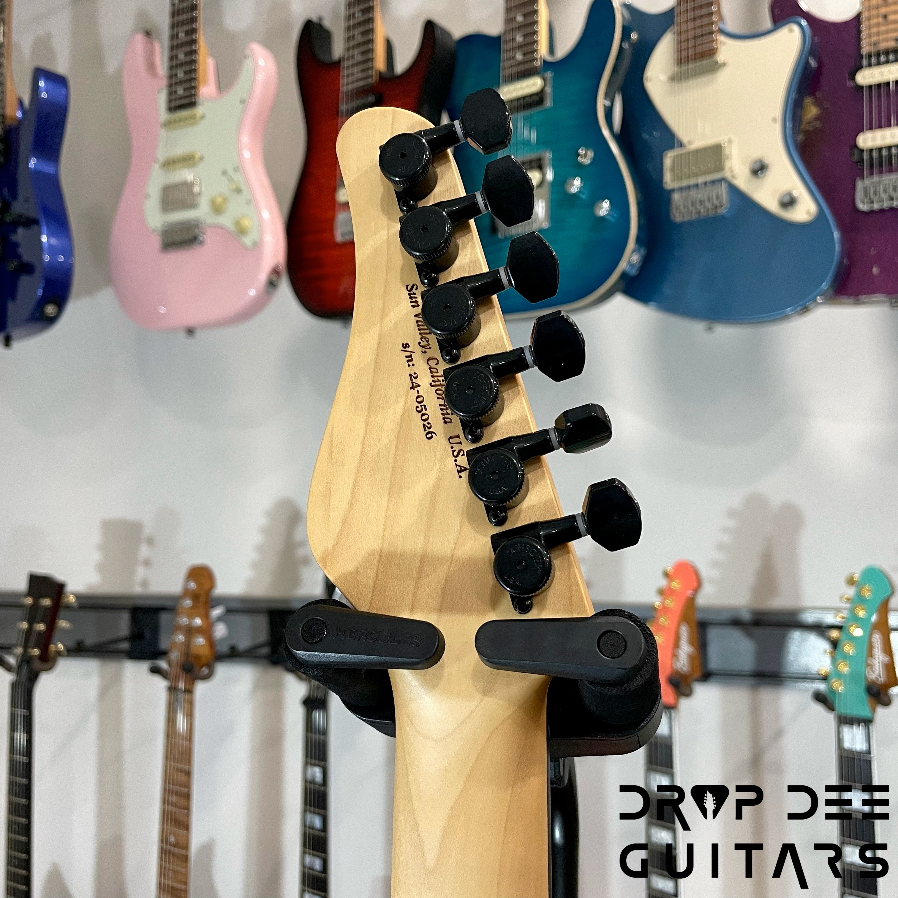 Schecter Custom Shop PT HH Electric Guitar w/ Case