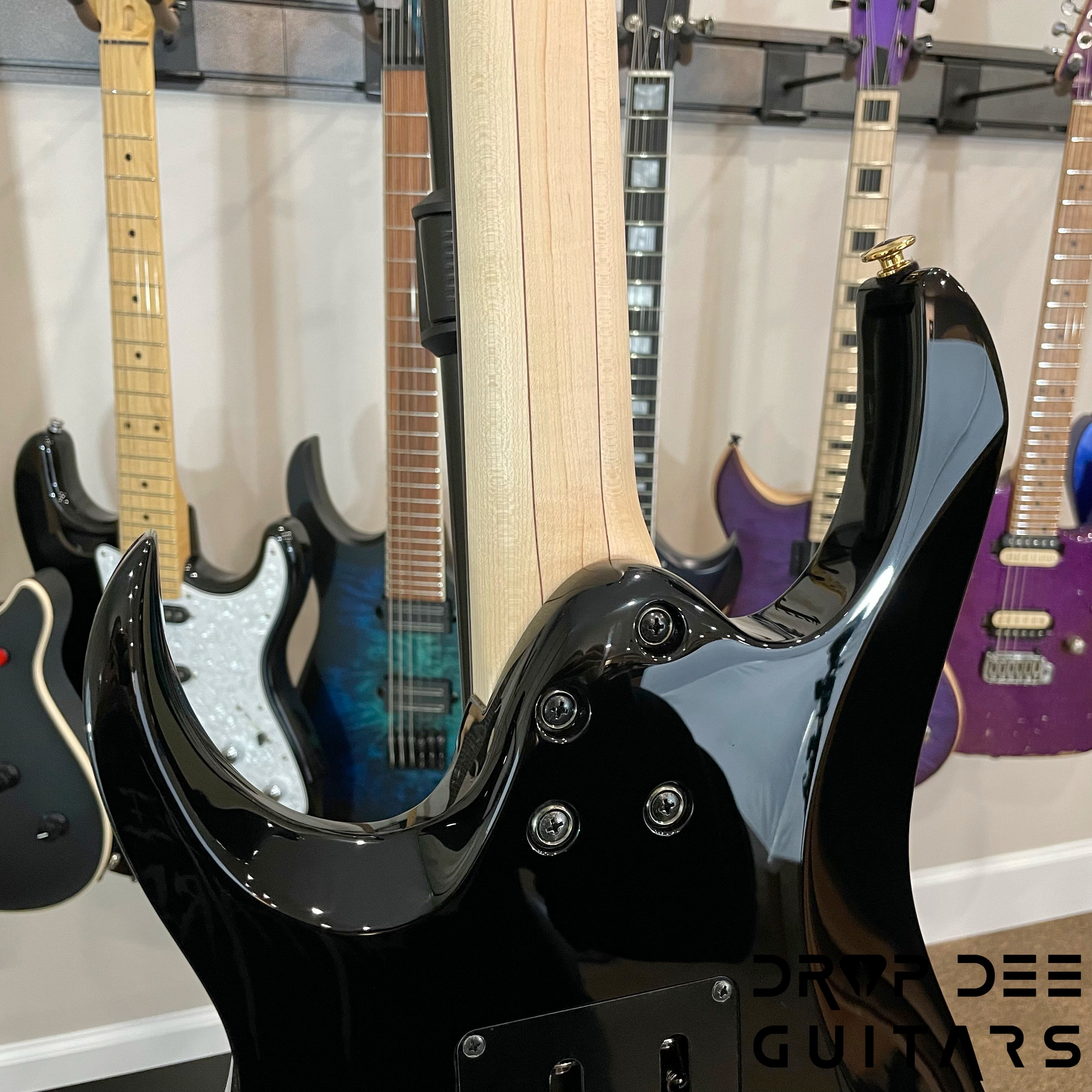 Ibanez Axe Lab Design RGA622XH Electric Guitar w/ Case - Black