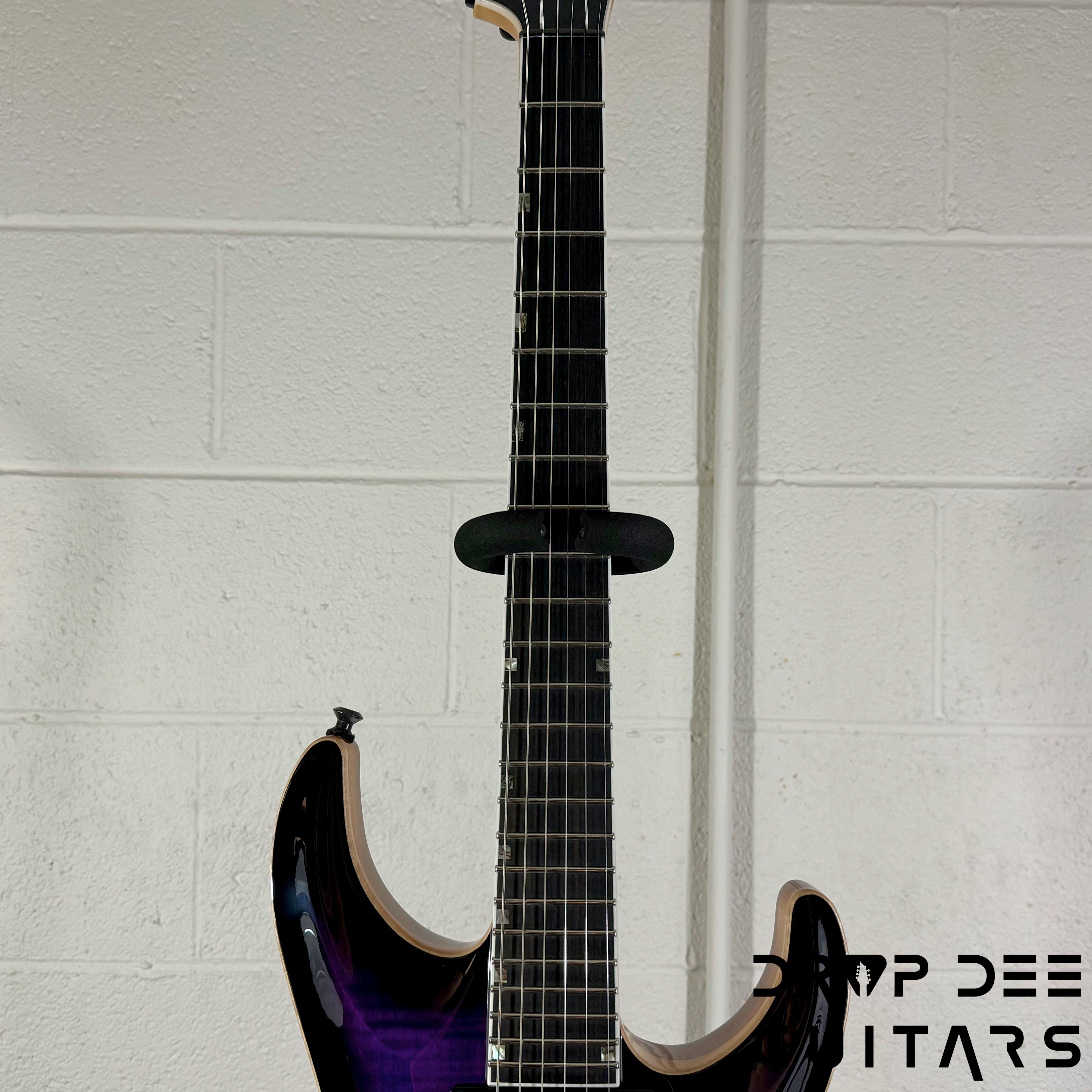 ESP USA Horizon-II Electric Guitar w/ Case - Dark Purple Sunburst